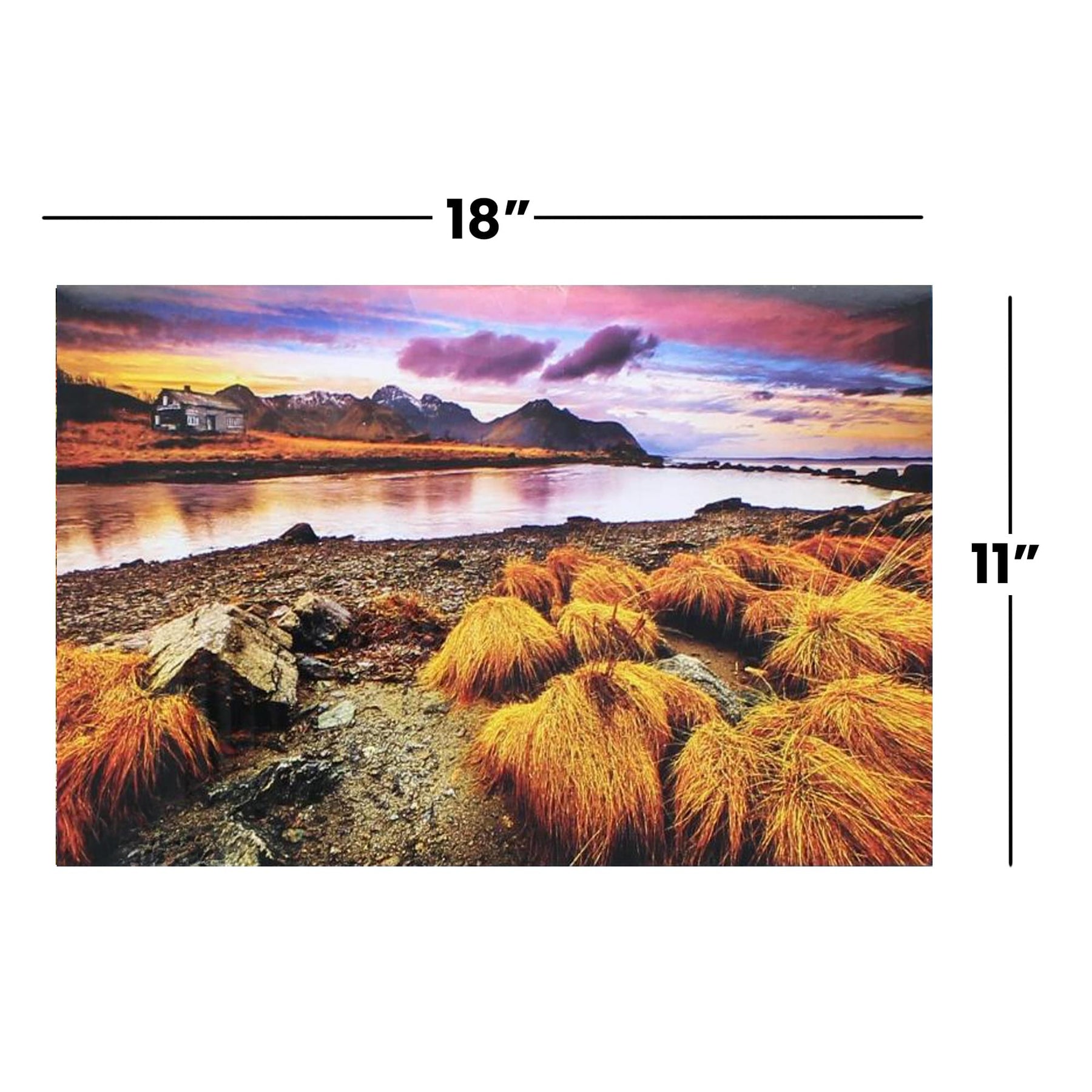 Vestvagoy Norway 500 Piece Natures Beauty Jigsaw Puzzle