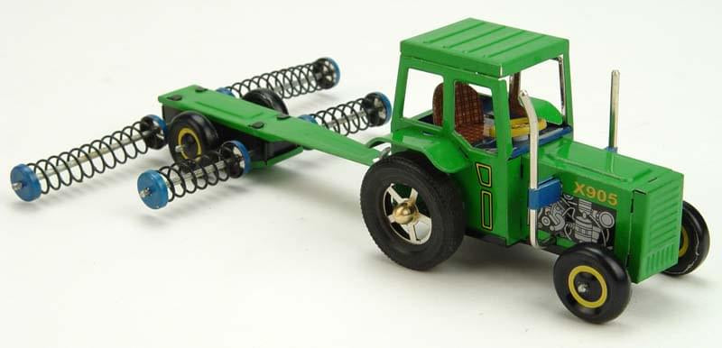 Vintage Style 6.5" Tin Tractor