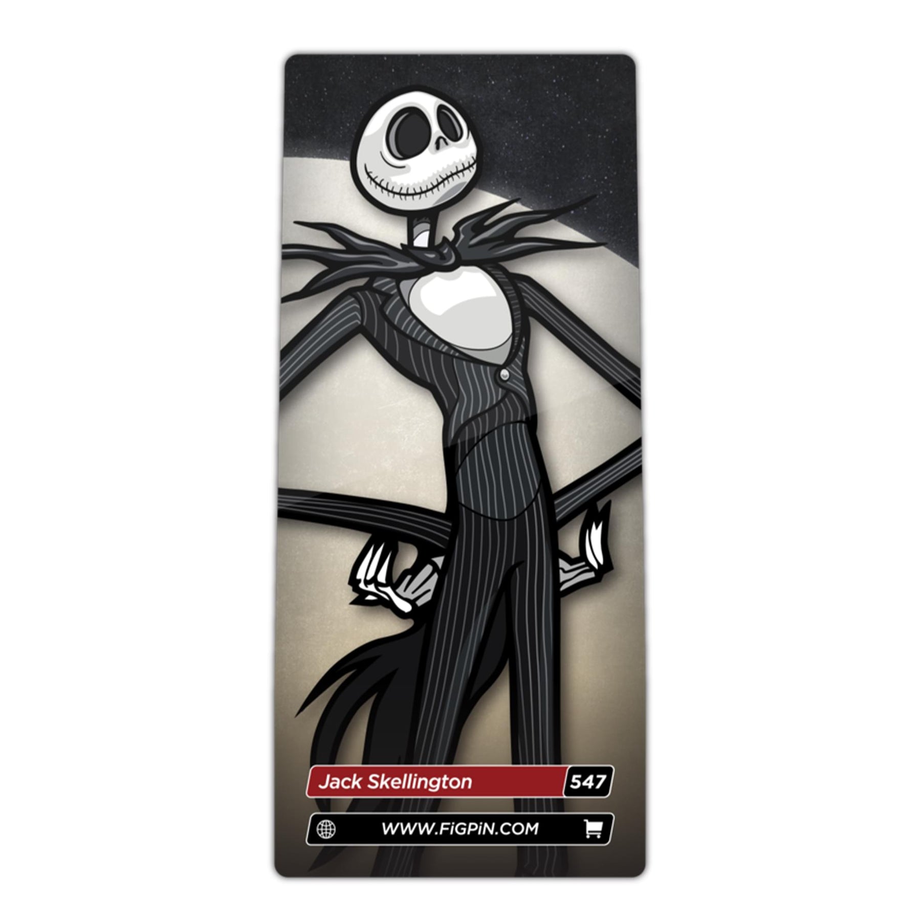 The Nightmare Before Christmas Jack Skellington FiGPiN Enamel Pin #547