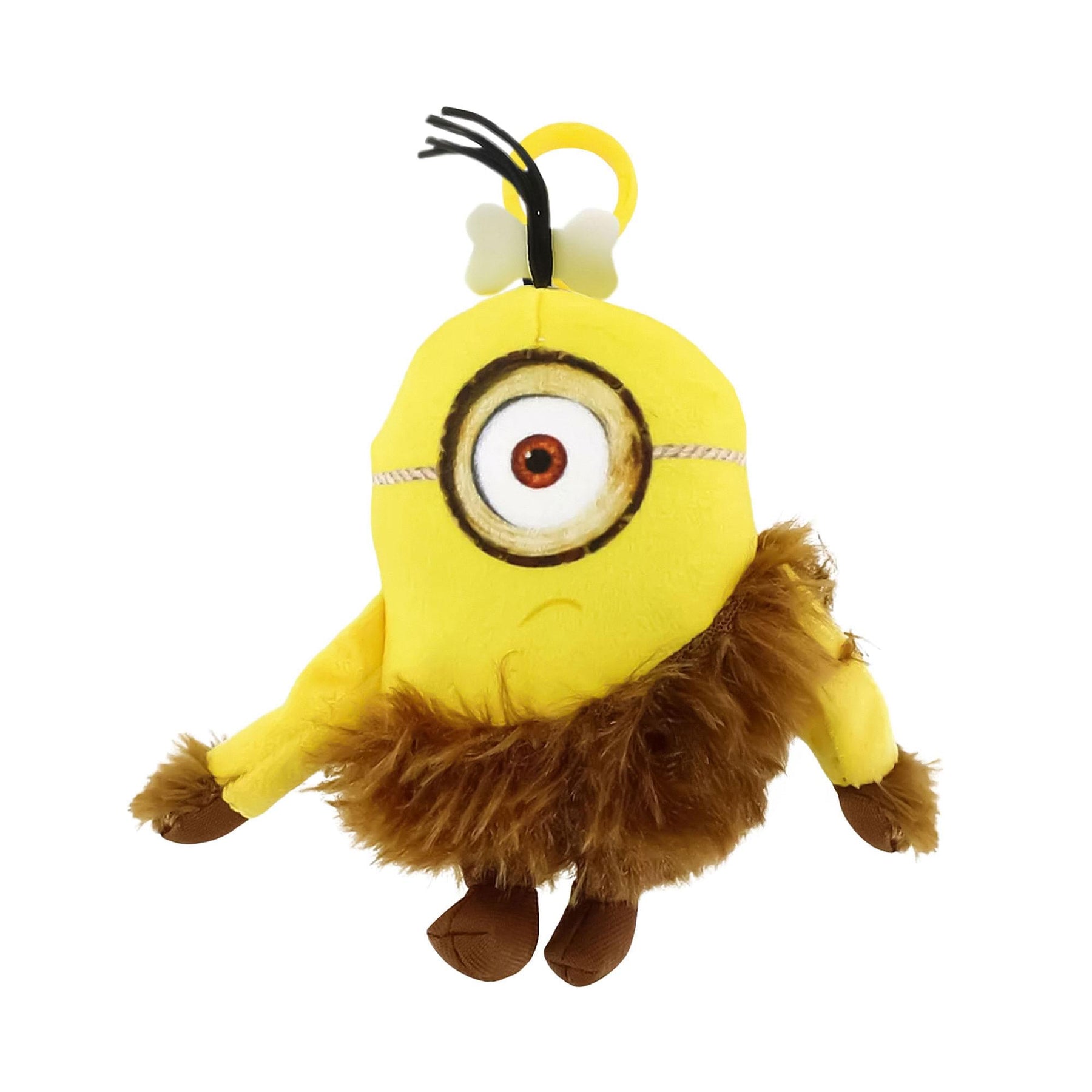 Minion Movie Jungle Minion (1 Eye) Clip-On 5" Plush