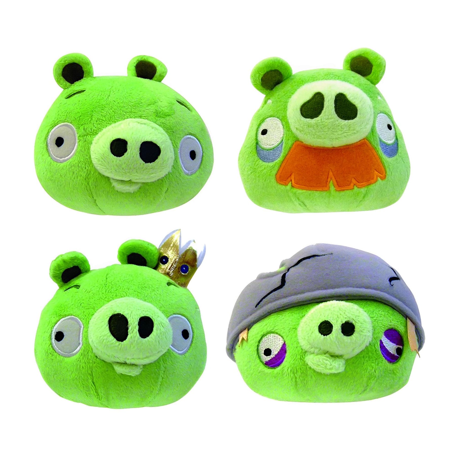 Angry Birds 8" Plush Assortment: Set of 4 Pigs