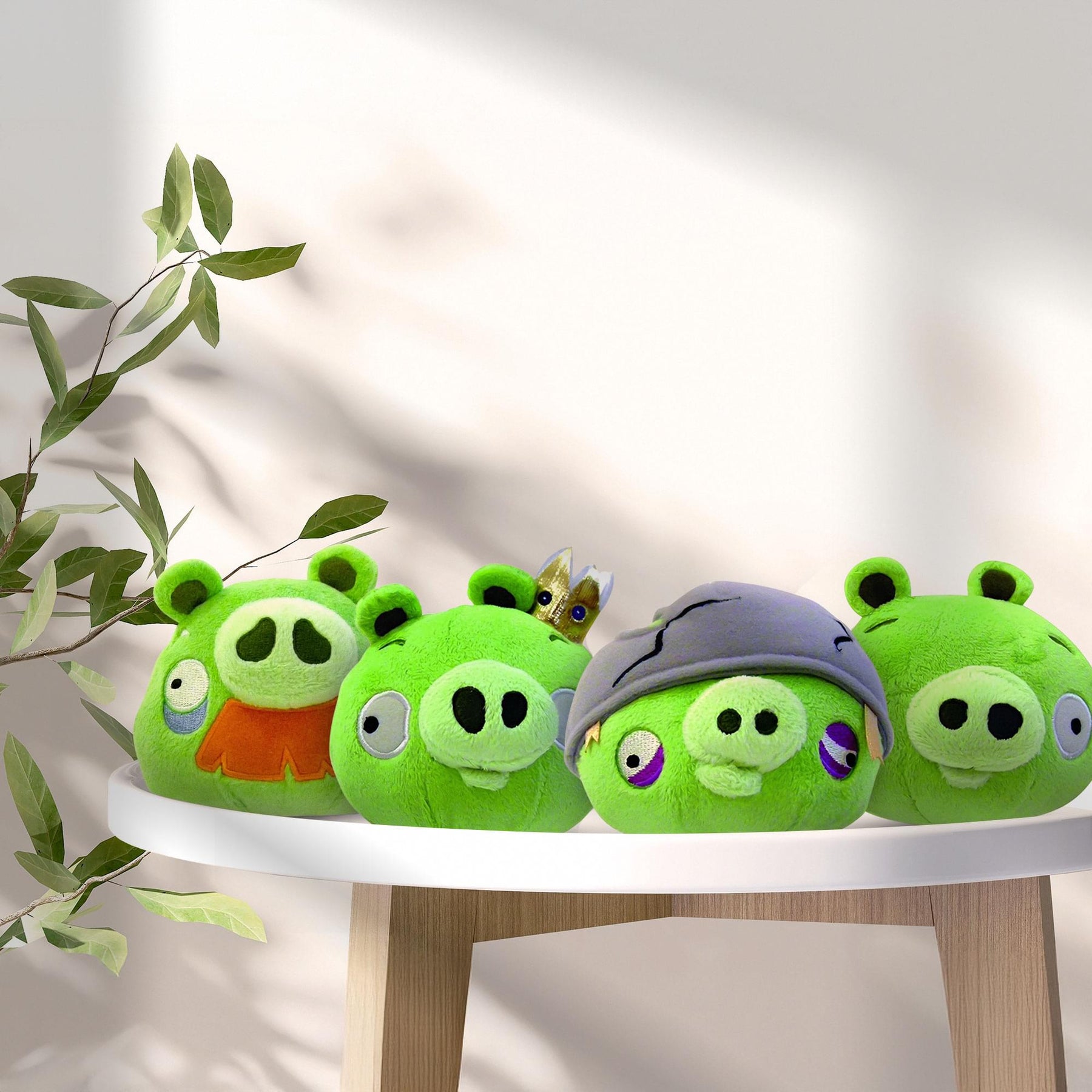 Angry Birds 8" Plush Assortment: Set of 4 Pigs