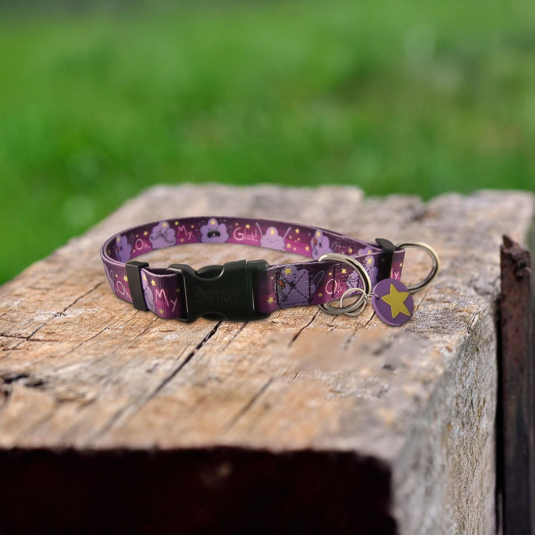 Adventure Time Lumpy Space Princess OMGlob Adjustable Nylon Dog Collar
