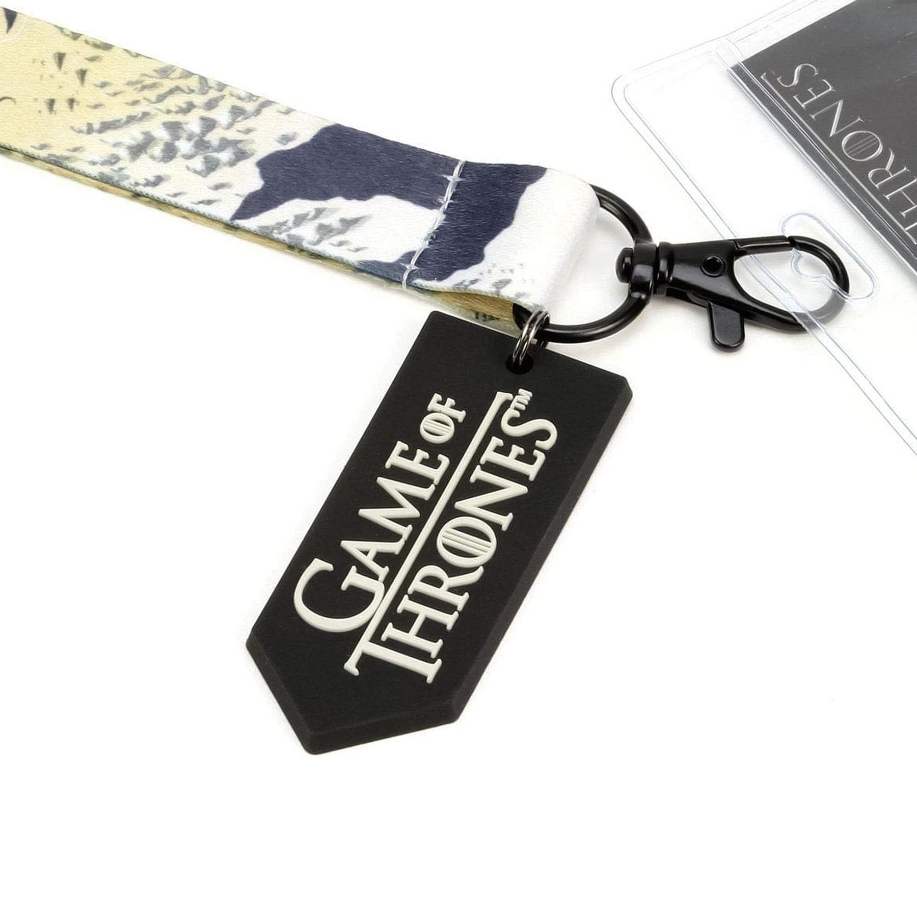 Game of Thrones Iron Throne Lanyard w/ PVC Charm