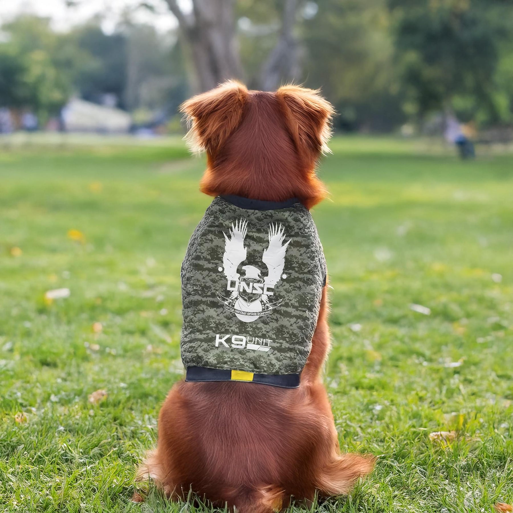 Halo UNSC K9 Division Dog Shirt
