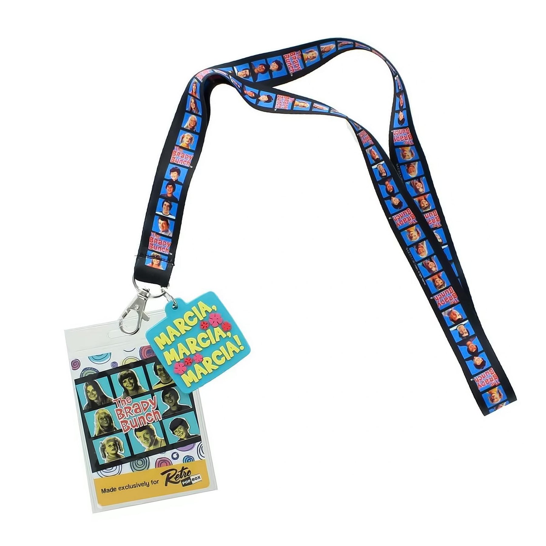 The Brady Bunch Lanyard with "Marcia" Charm