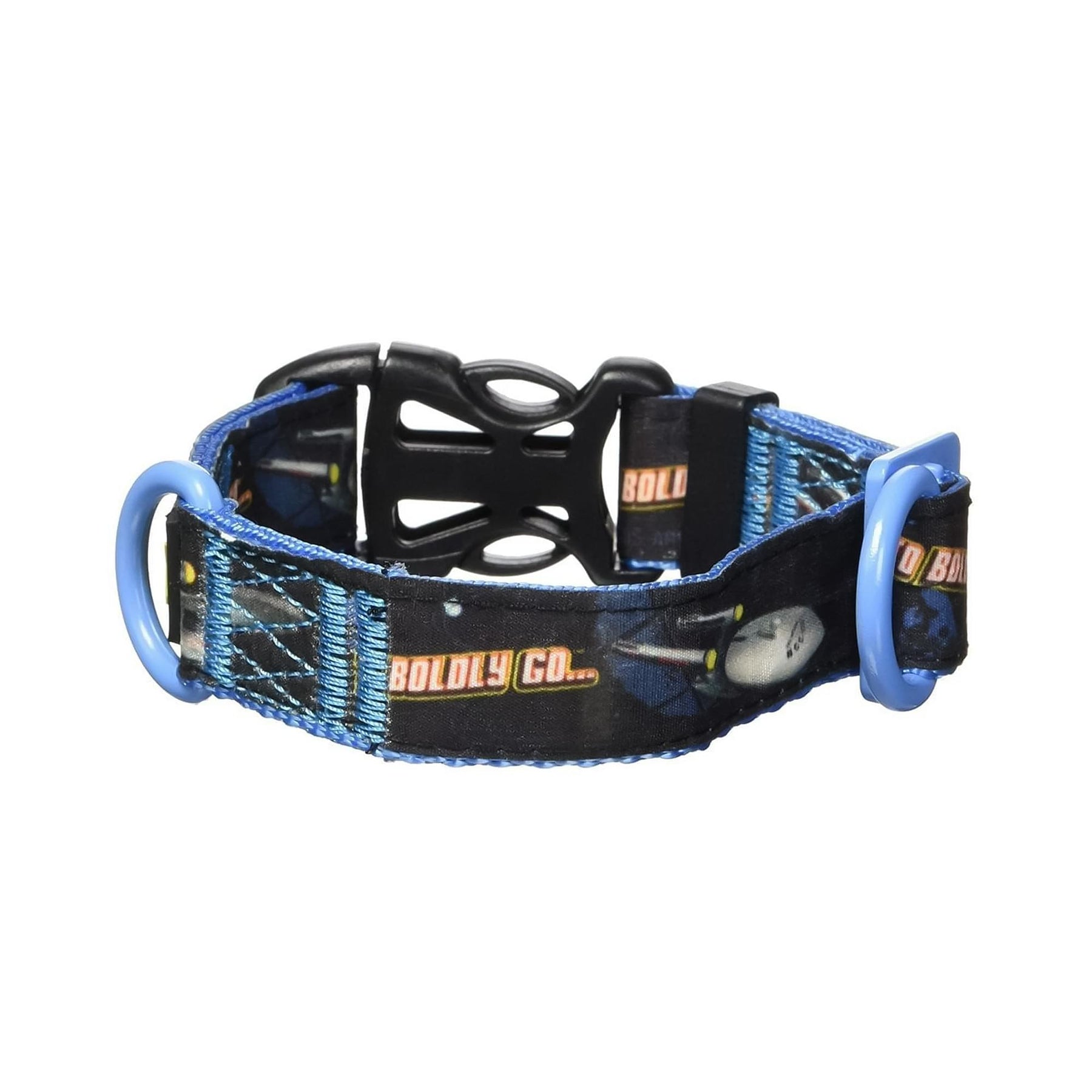Star Trek "To Boldly Go" Dog Collar