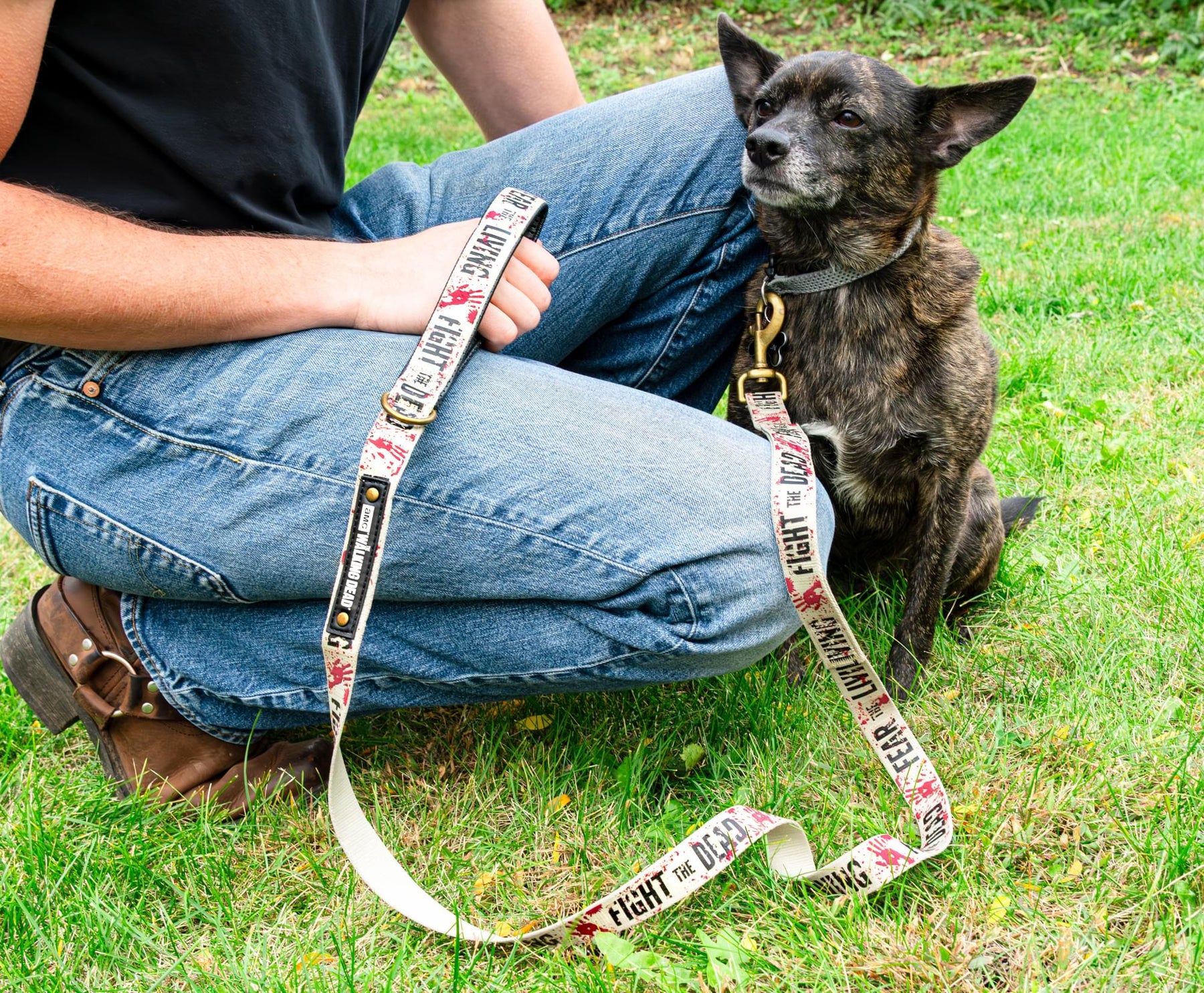 The Walking Dead "Fight the Dead, Fear the Living" 5ft. Dog Leash