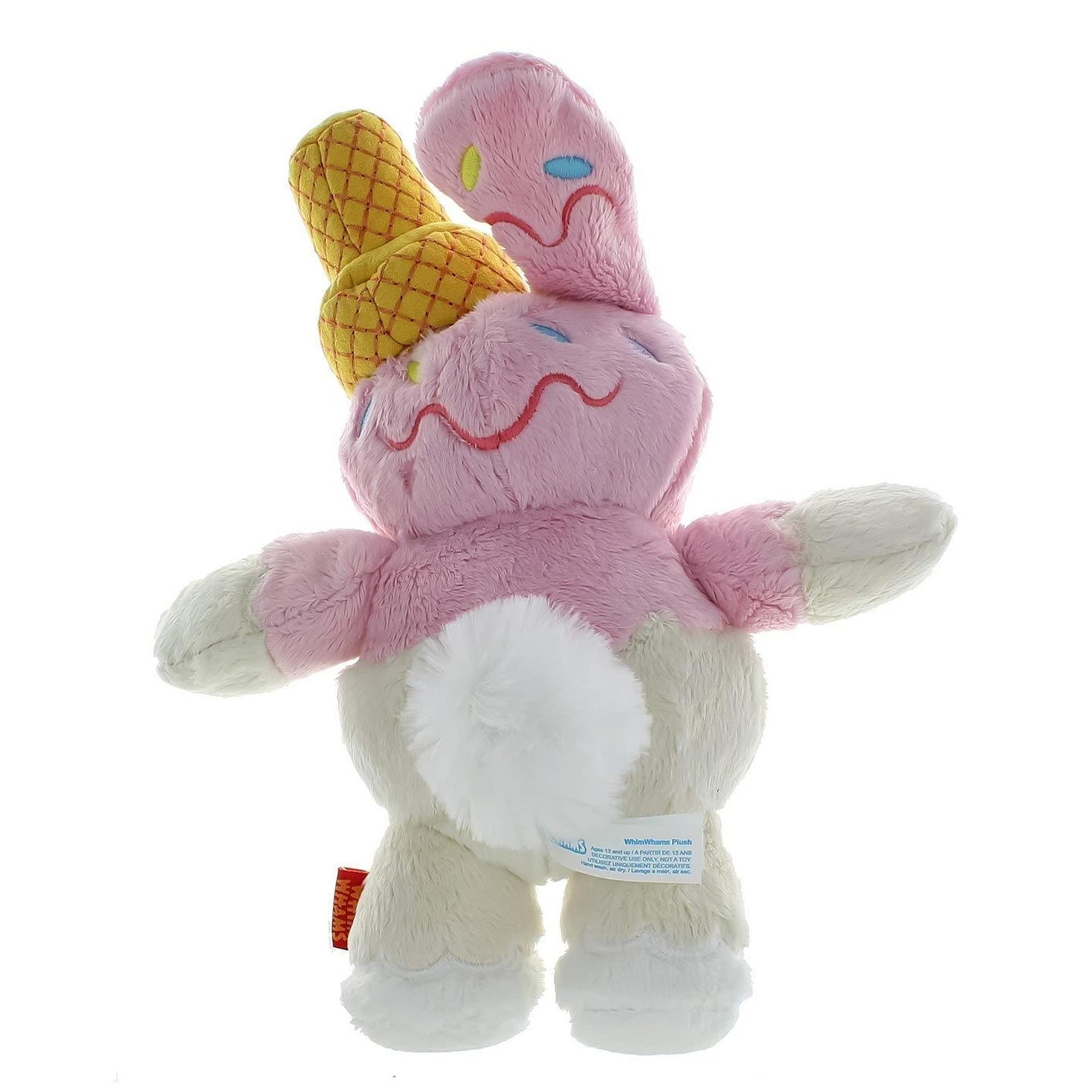 WhimWham 8" Plush, Bunny Ice Cream Cone Vampire