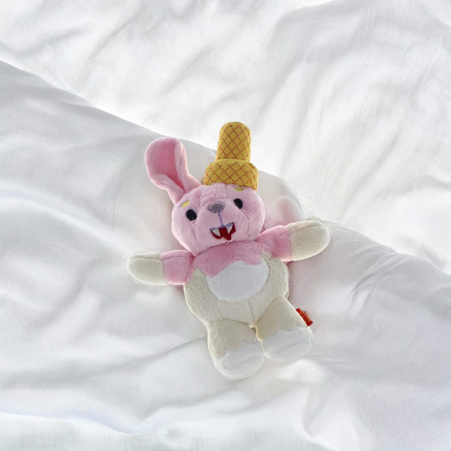 WhimWham 8" Plush, Bunny Ice Cream Cone Vampire