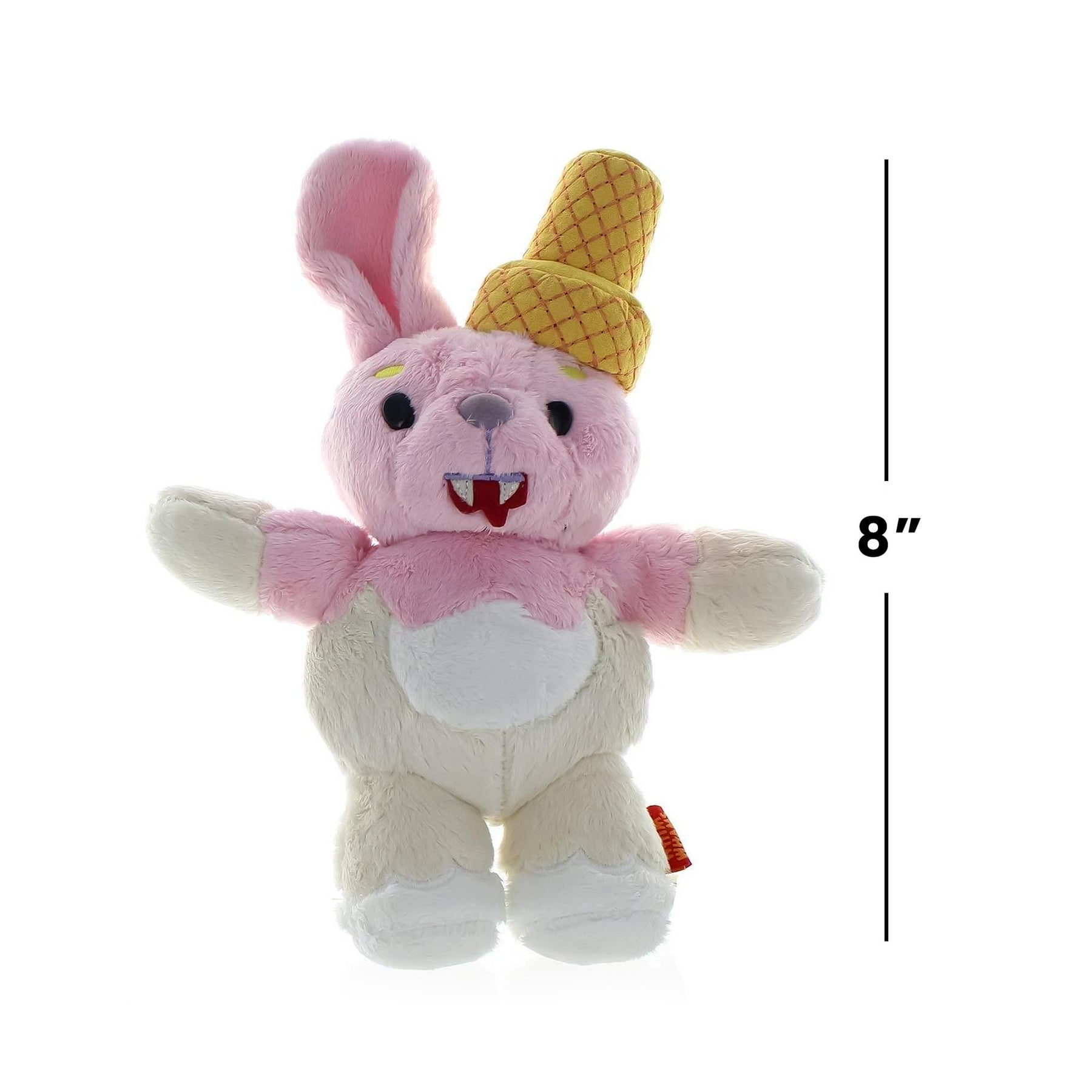 WhimWham 8" Plush, Bunny Ice Cream Cone Vampire