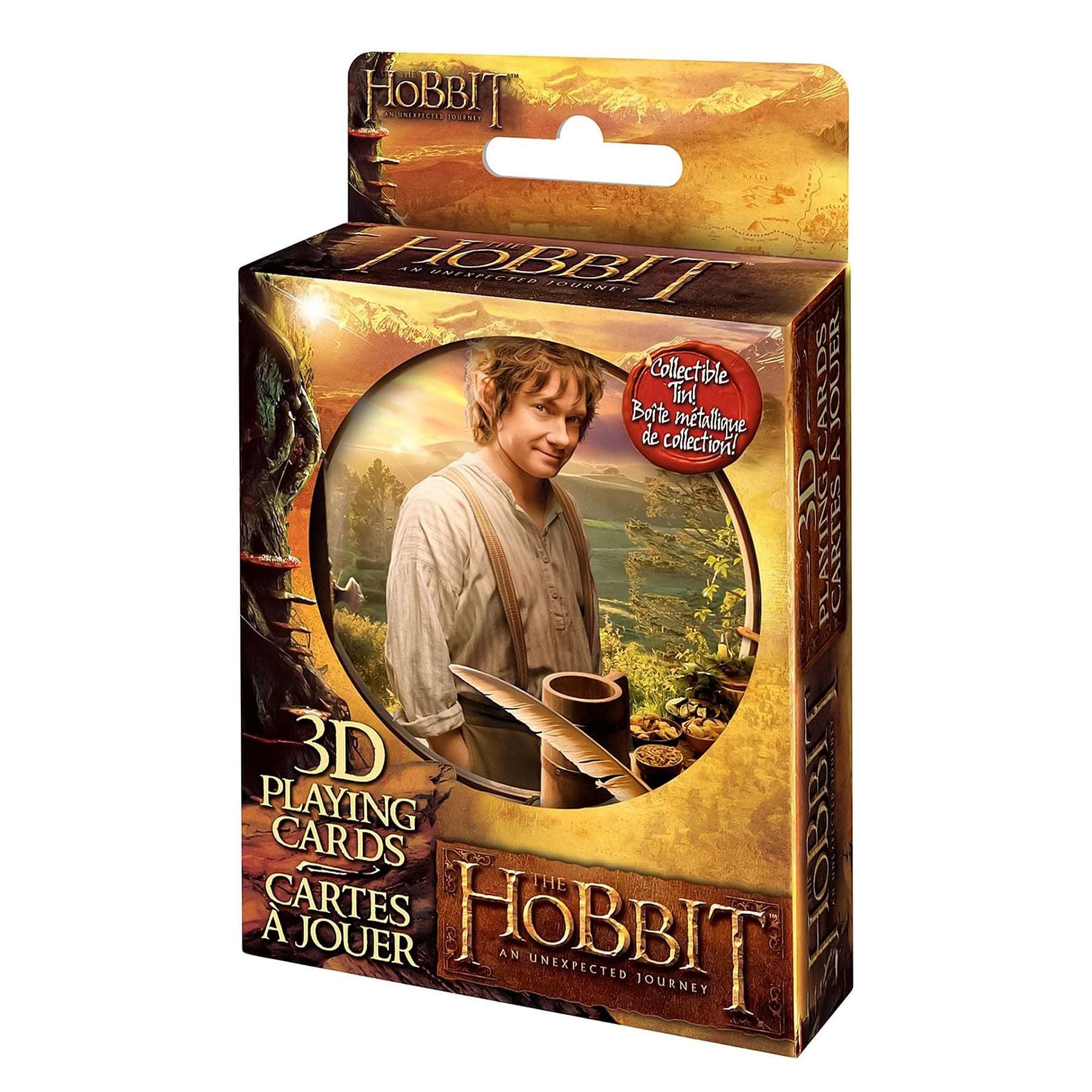 The Hobbit: An Unexpected Journey Lenticular Playing Cards w/ Collectible Tin