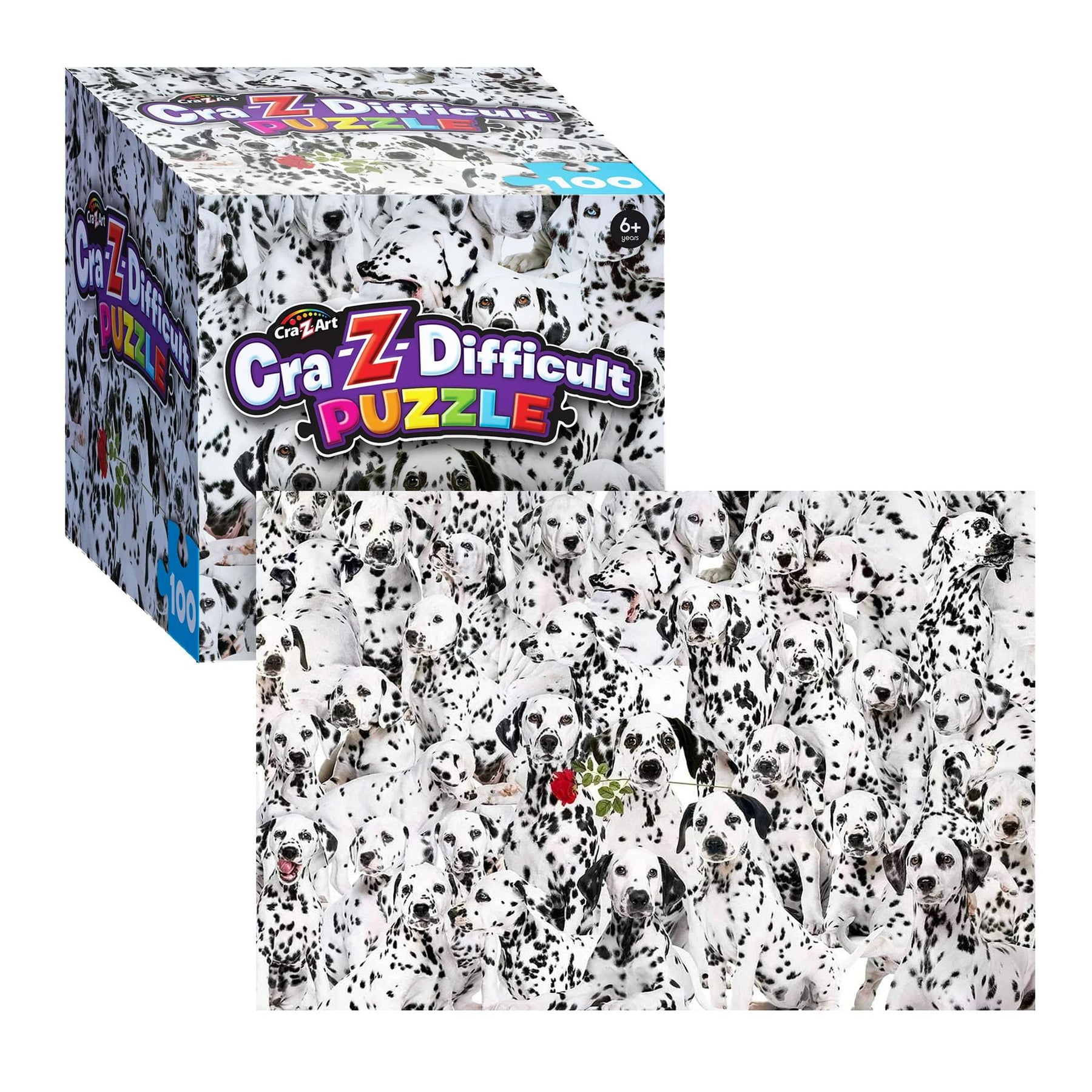 Lots of Spots 100 Piece Cra-Z Difficult Jigsaw Puzzle