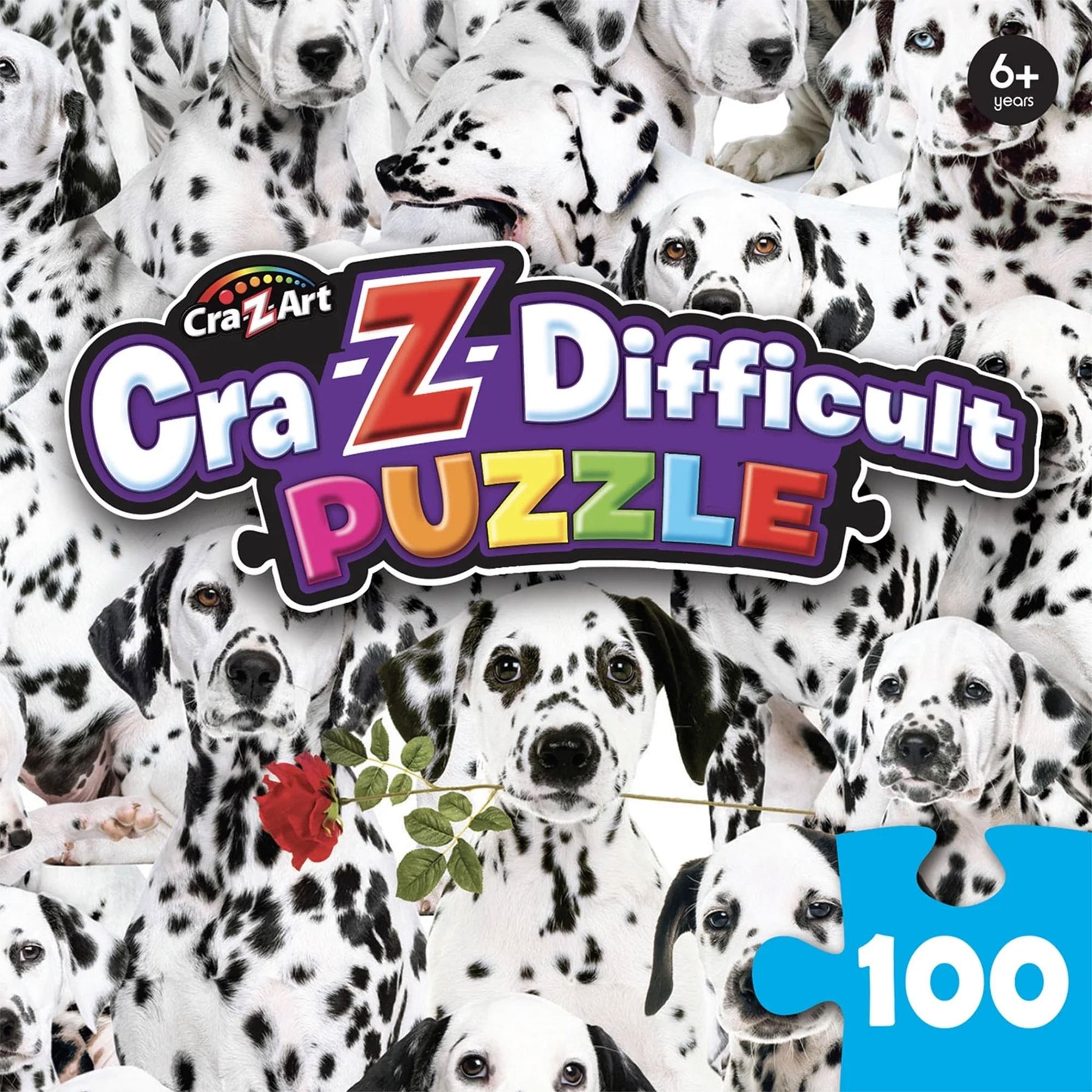 Lots of Spots 100 Piece Cra-Z Difficult Jigsaw Puzzle