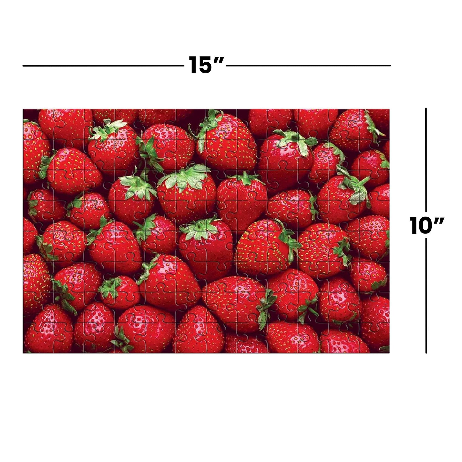 Super Strawberries 100 Piece Cra-Z Difficult Jigsaw Puzzle