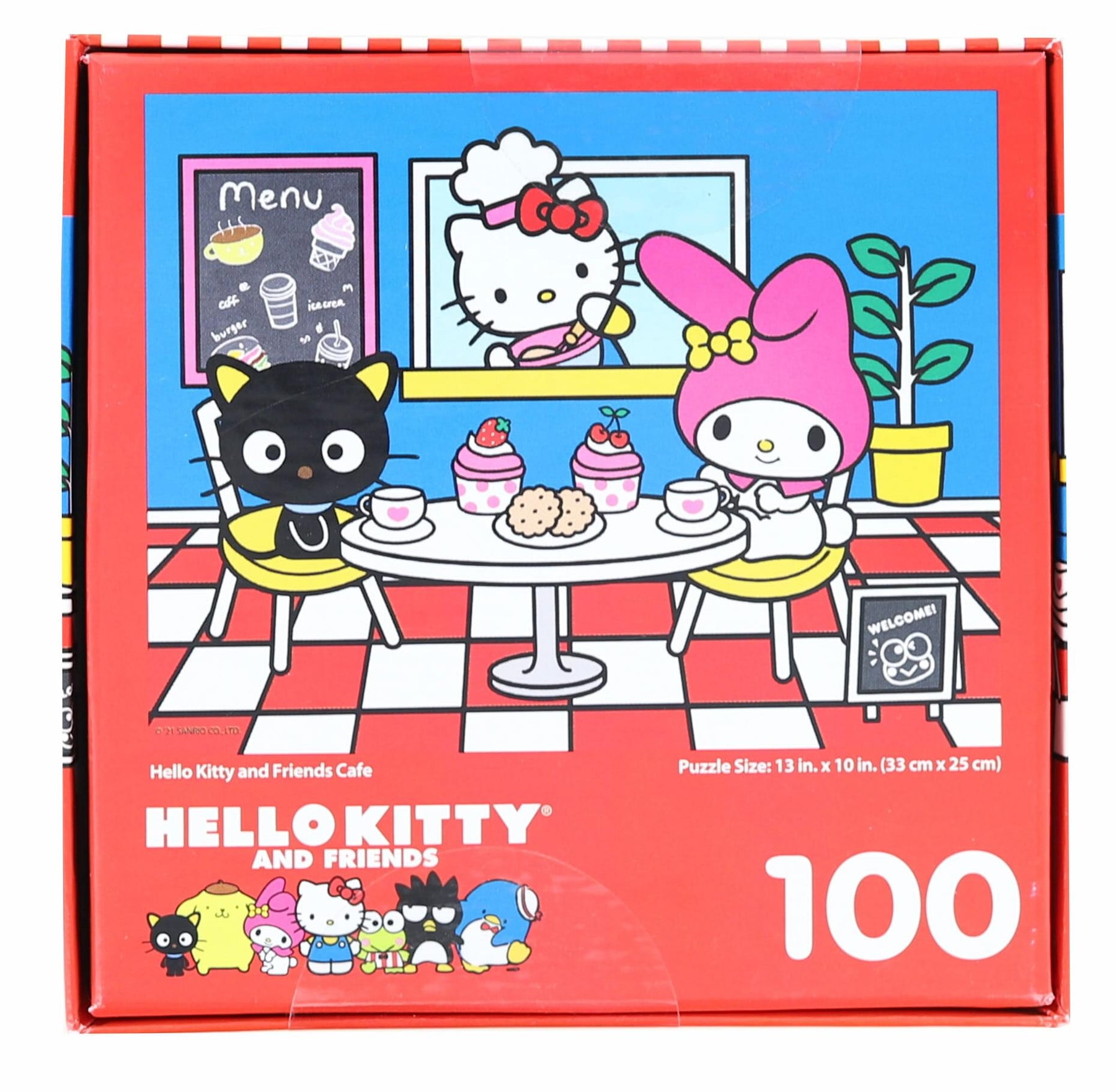 Hello Kitty 100 Piece Jigsaw Puzzle | Hello Kitty and Friends Cafe