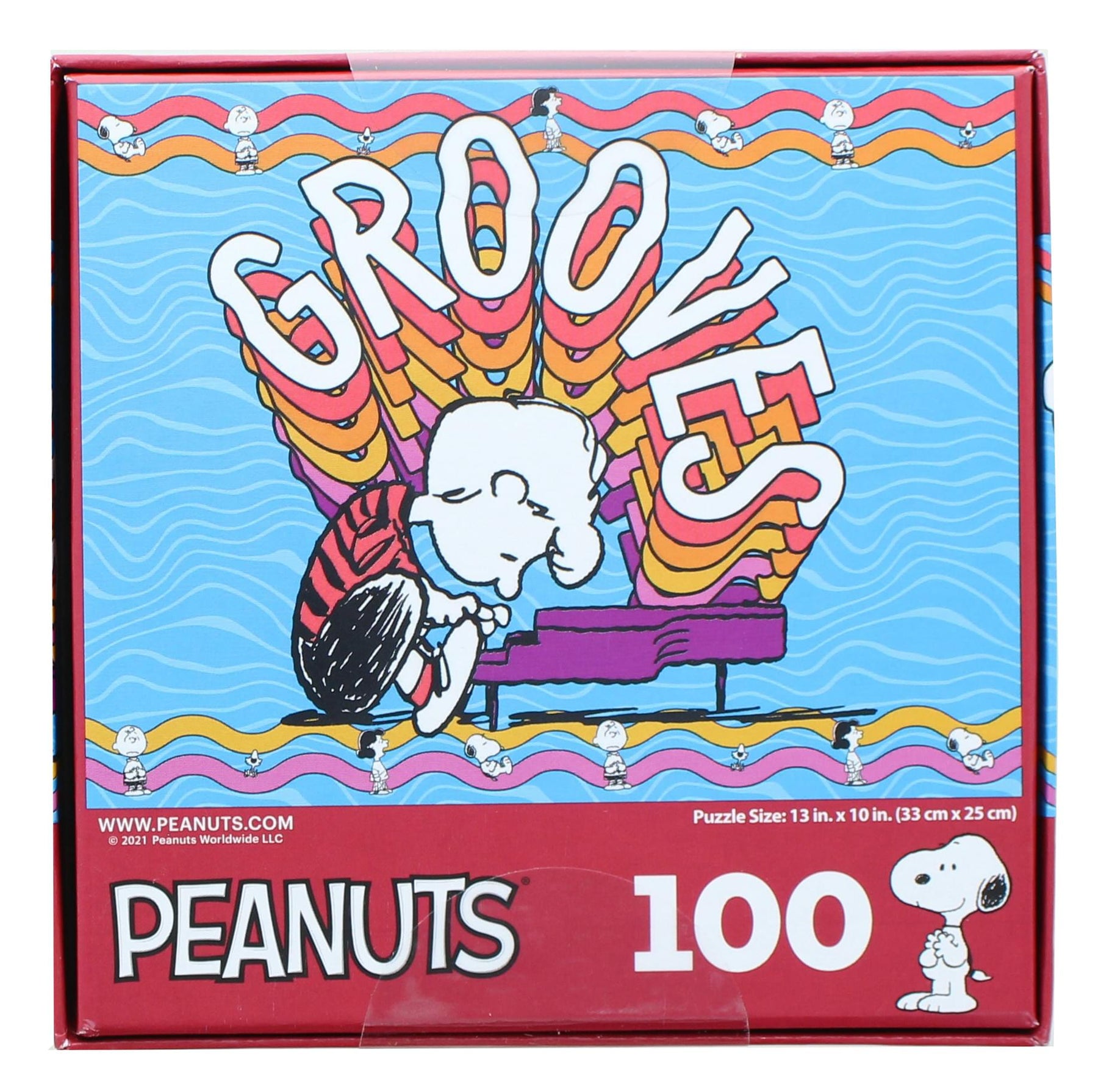 Peanuts 100 Piece Kids Jigsaw Puzzle | Peanuts Grooves