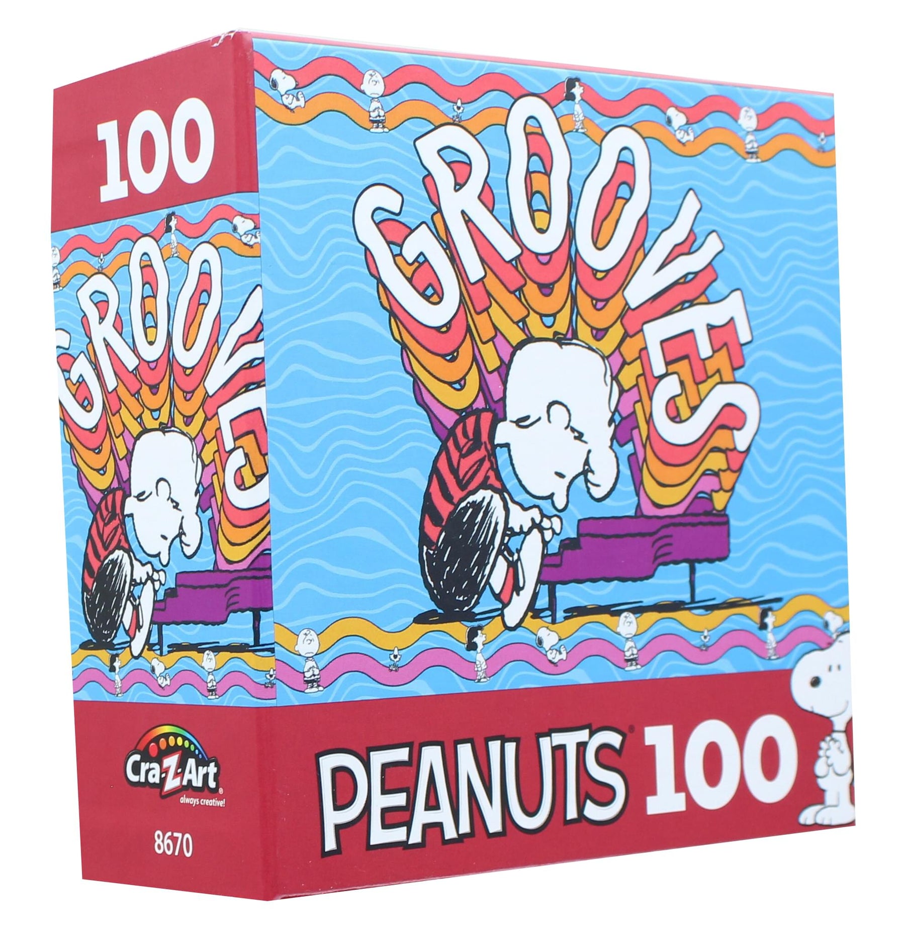 Peanuts 100 Piece Kids Jigsaw Puzzle | Peanuts Grooves
