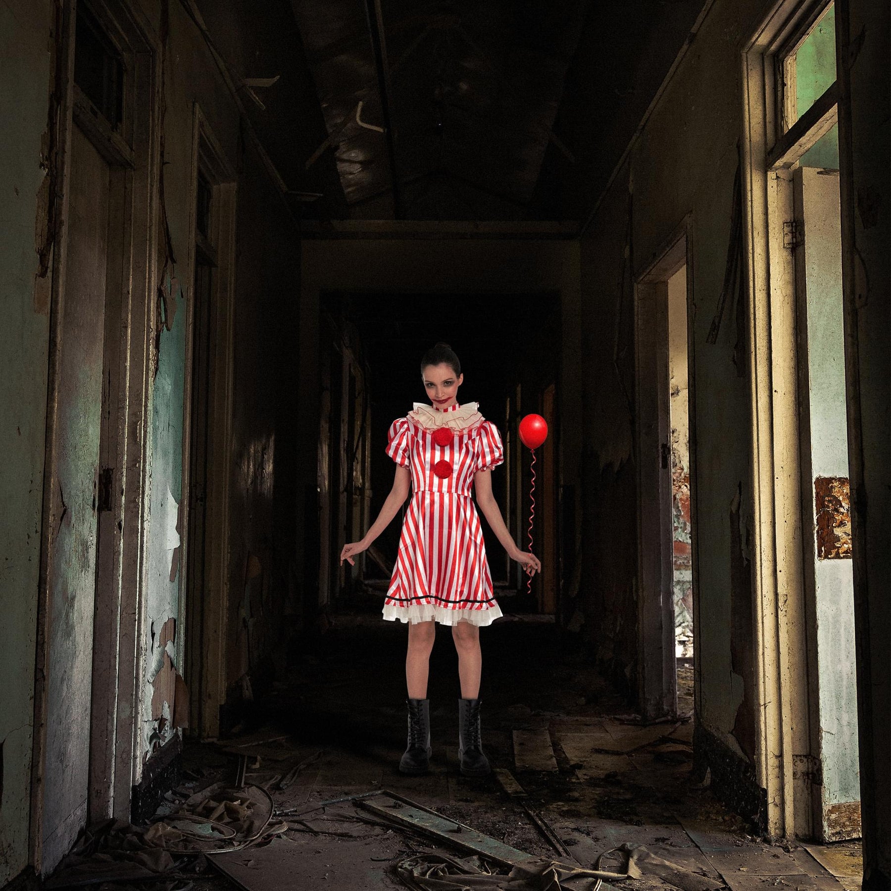 Clown Dress Women's Costume | One Size Fits Most