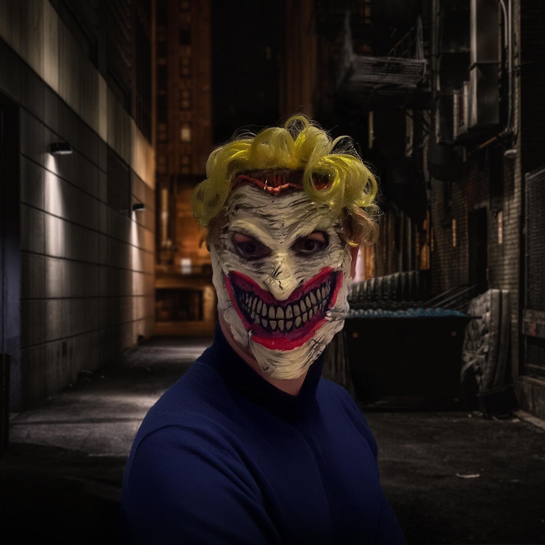 DC Comics Batman: Death of a Family Book and Joker Costume Mask