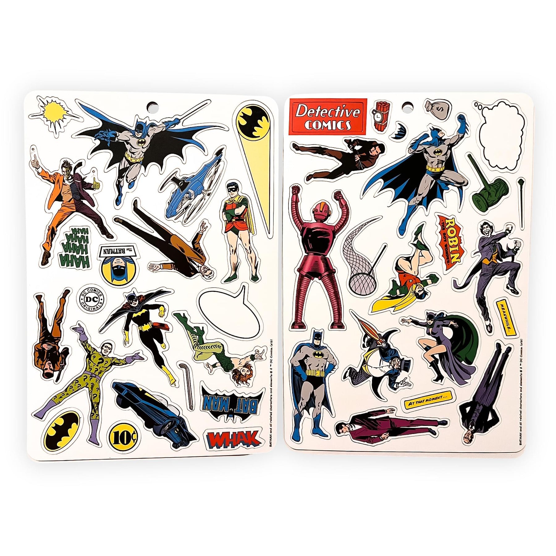 Batman Magnetic Action Set, 2 Sheets
