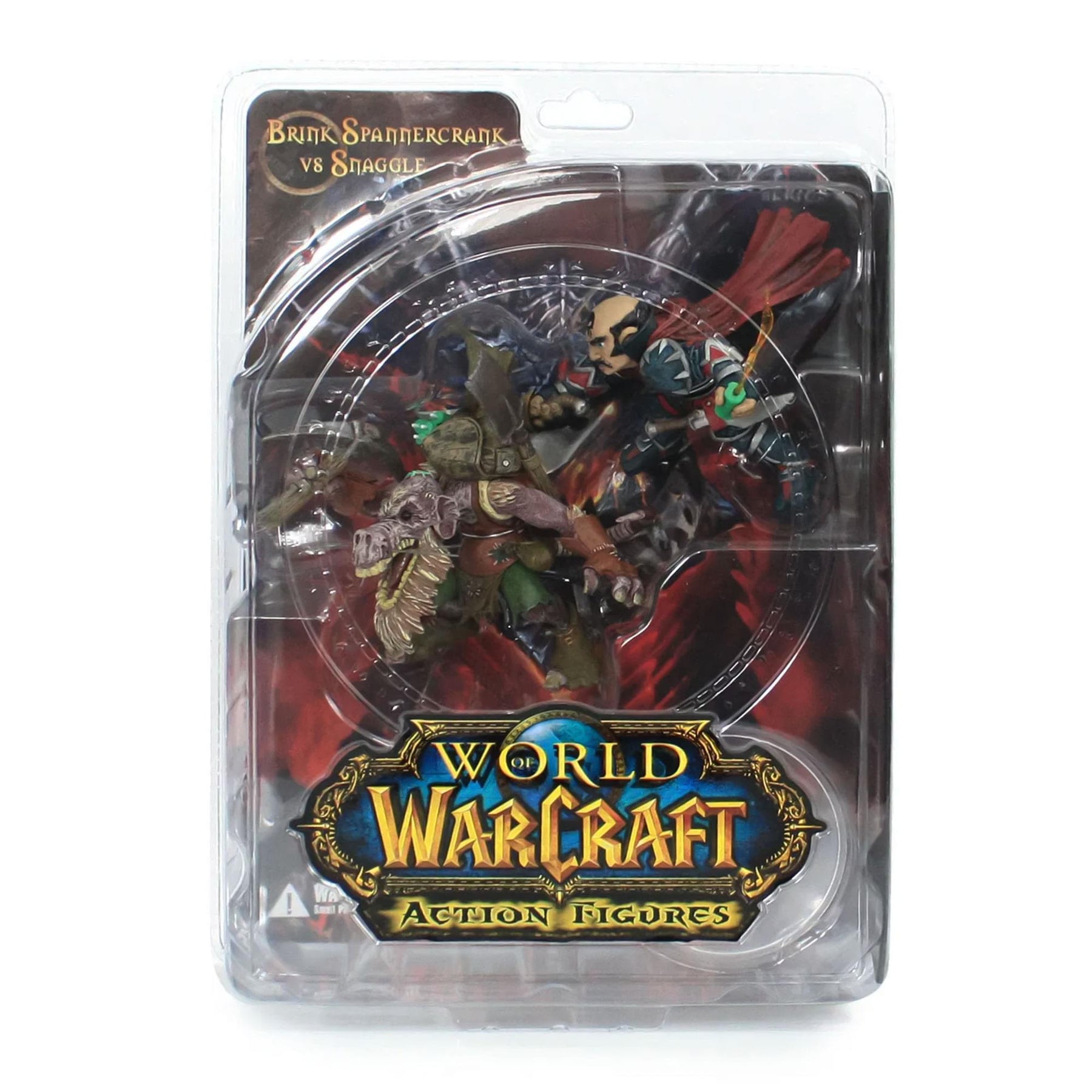 World Of Warcraft Series 8 Action Figure Brink Spannercrank & Snaggle