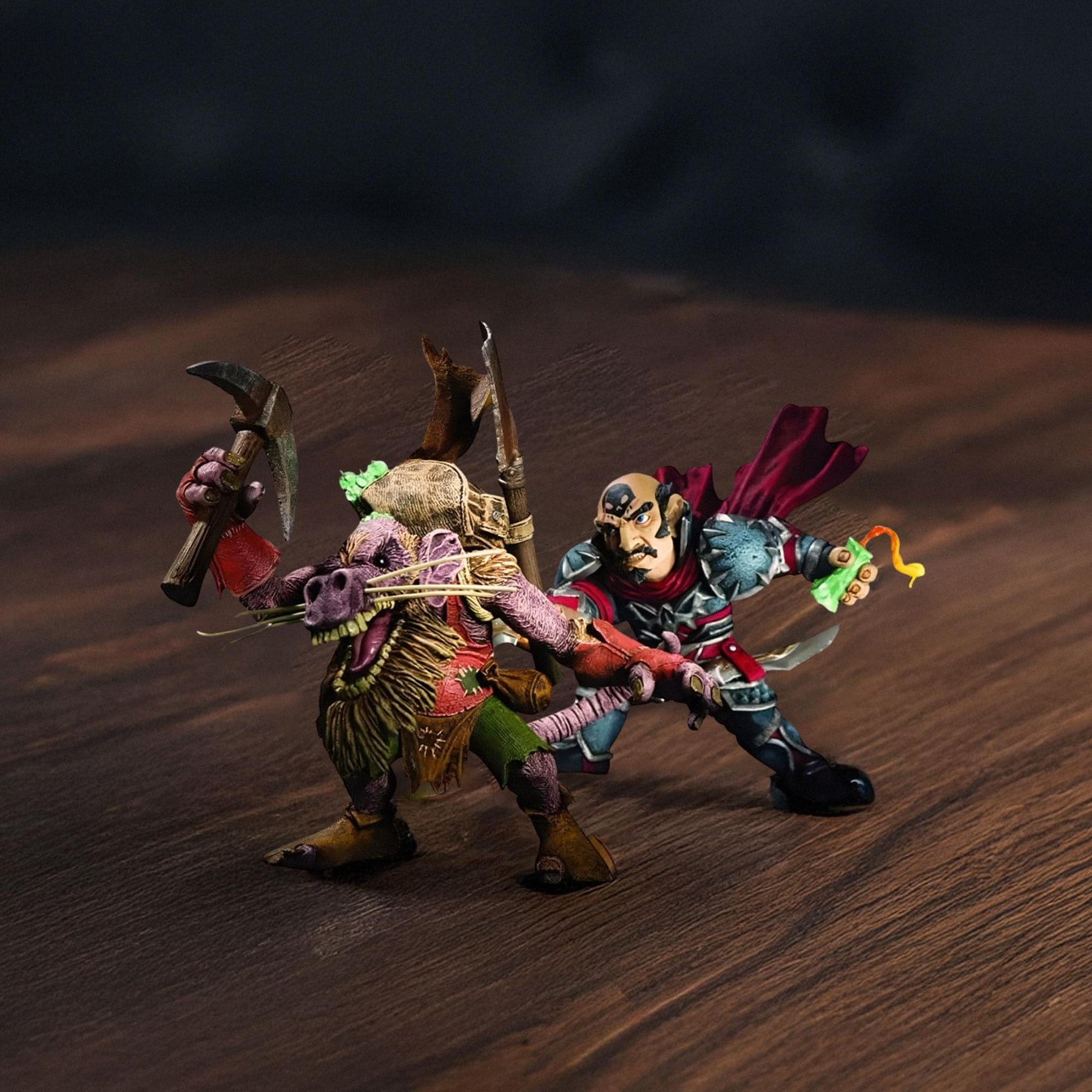 World Of Warcraft Series 8 Action Figure Brink Spannercrank & Snaggle