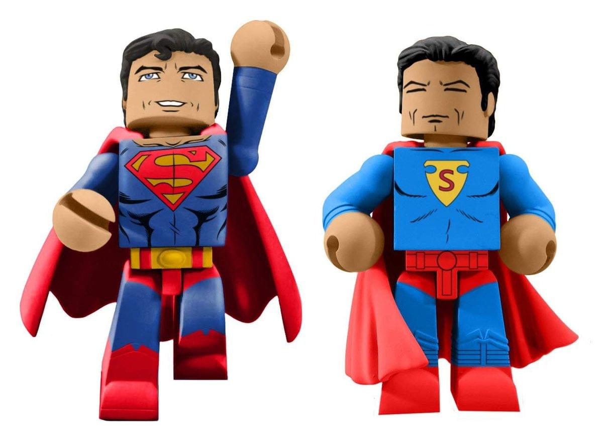 DC Comics 80th Anniversary Superman 4-Inch Vinimate Box Set SDCC Exclusive