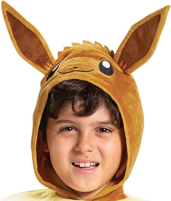 Pokemon Eevee Child Costume Jumpsuit