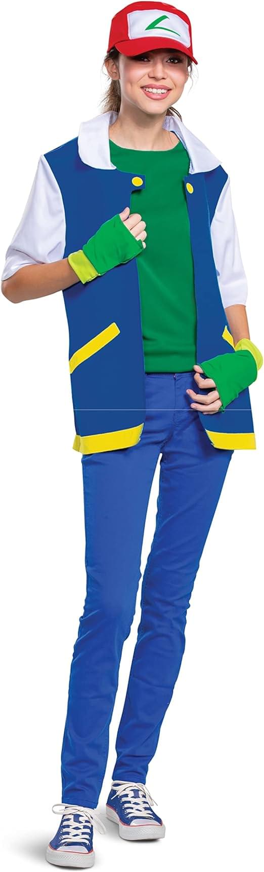 Pokemon Ash Ketchum Classic Unisex Adult Costume