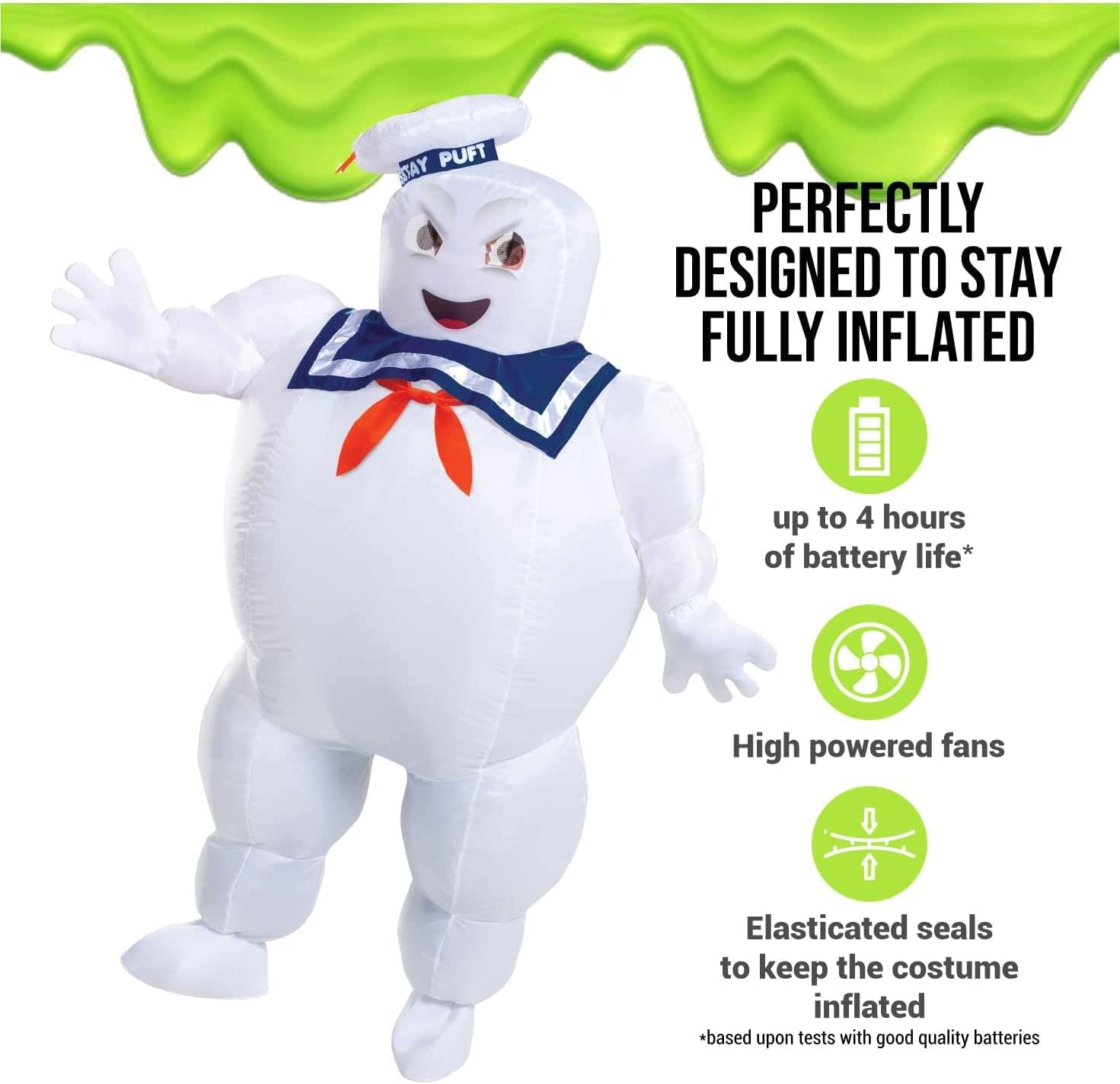 Ghostbusters Staypuft Inflatable Adult Costume | One Size