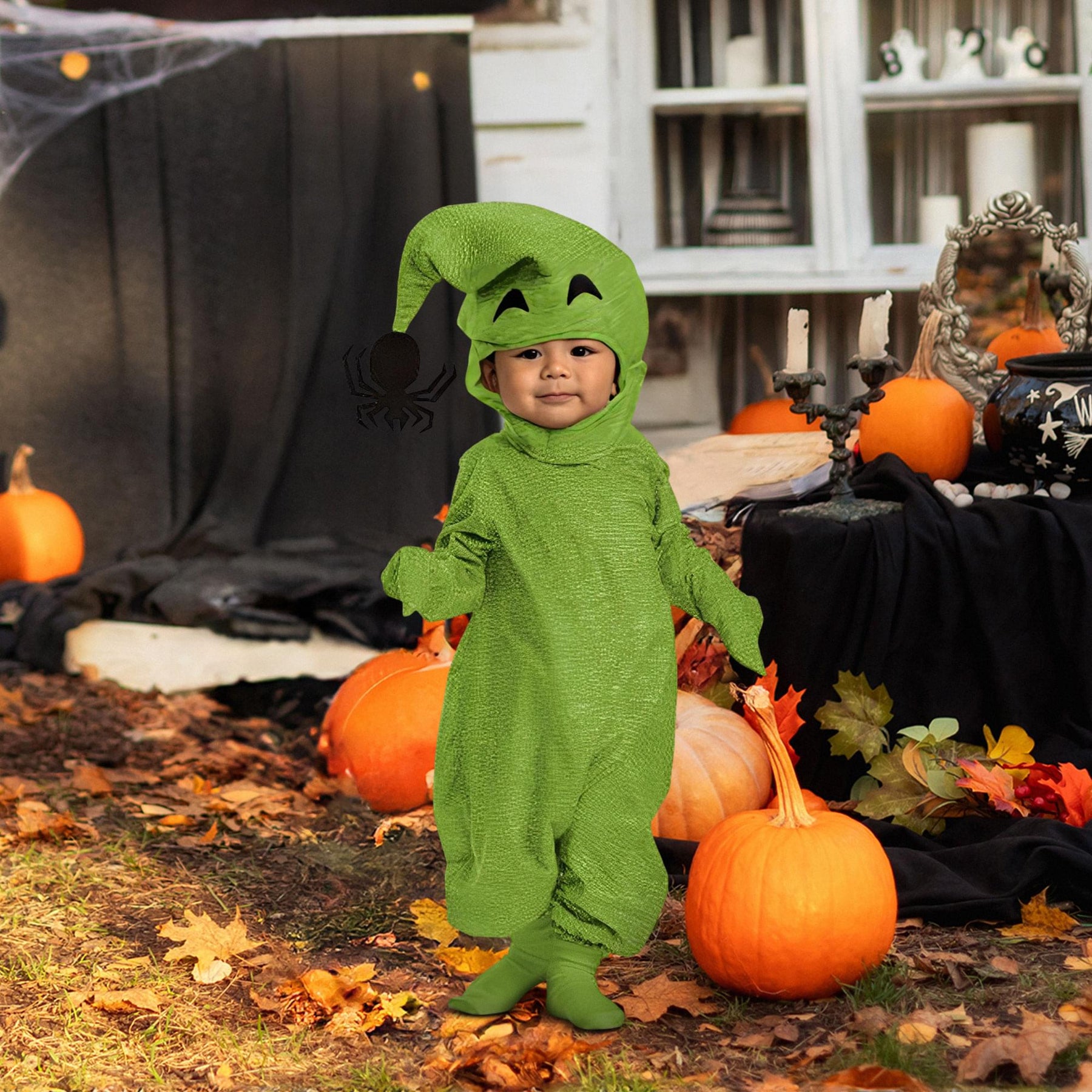 Nightmare Before Christmas Oogie Boogie Green Posh Infant Costume