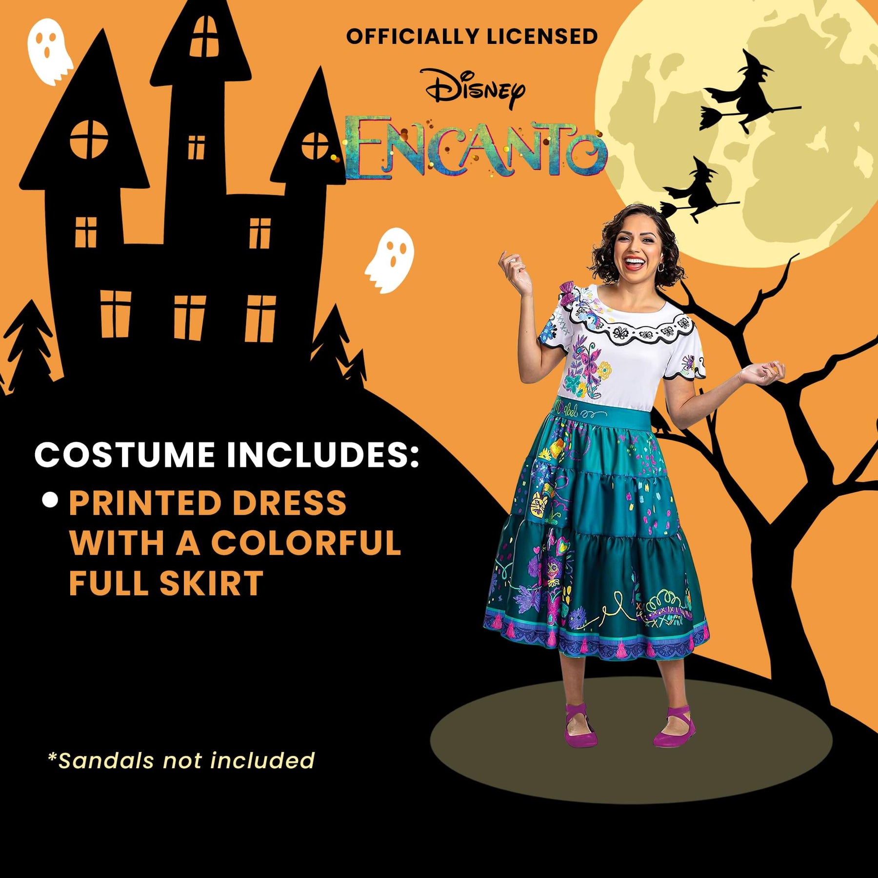 Disney Enchanto Mirabel Madrigal Deluxe Adult Costume