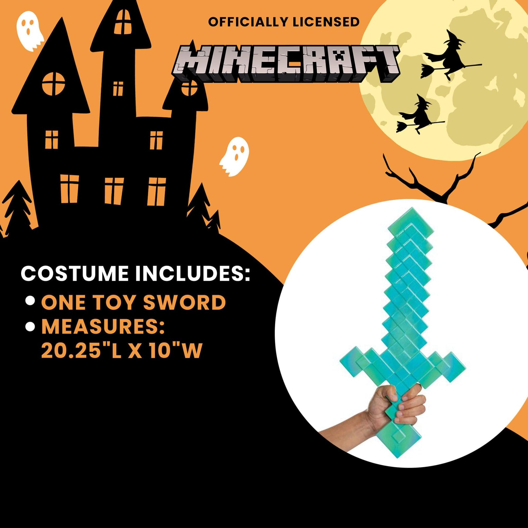 Minecraft Minecraft Diamond Sword Costume Accessory