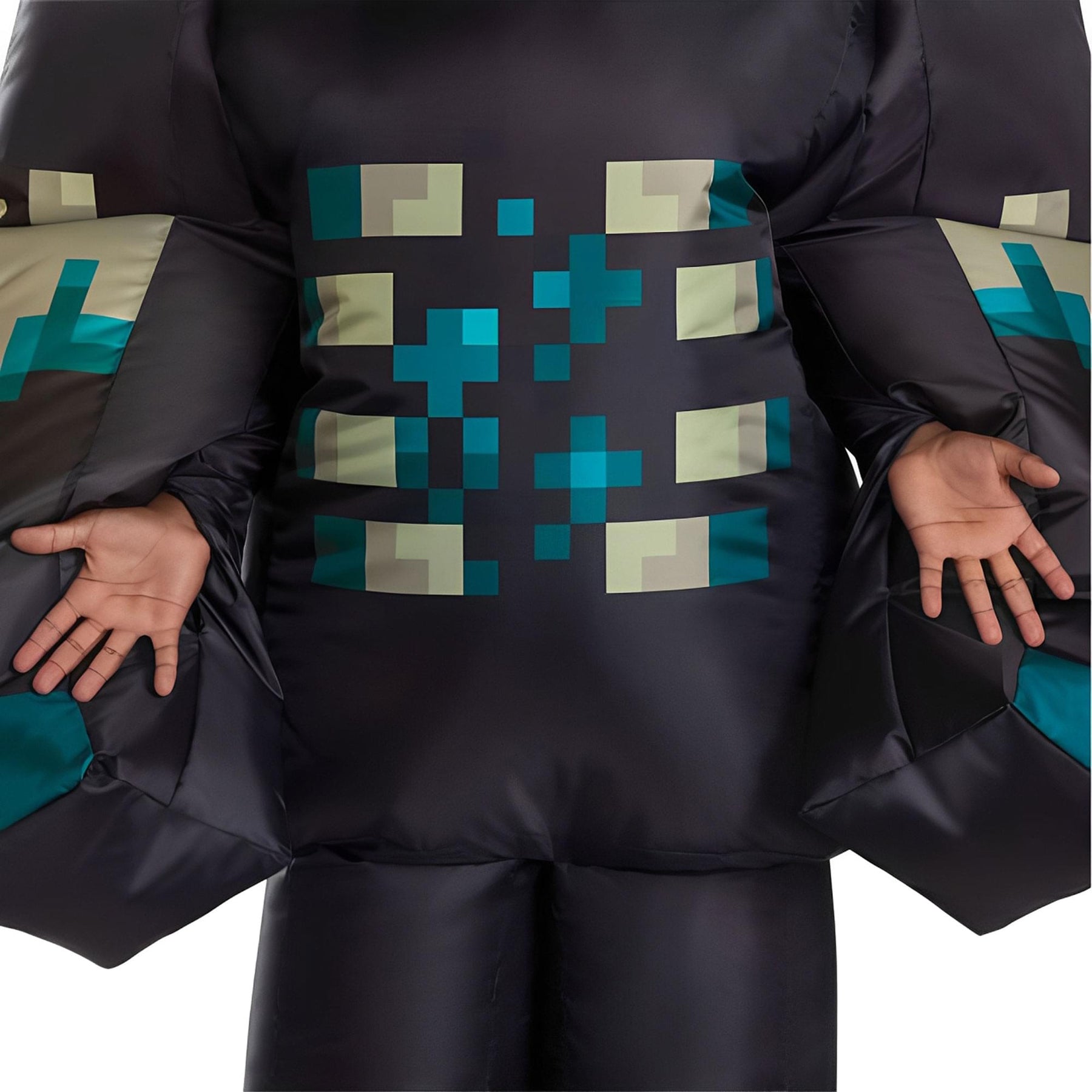 Minecraft Warden Inflatable Child Costume | One Size Fits Most