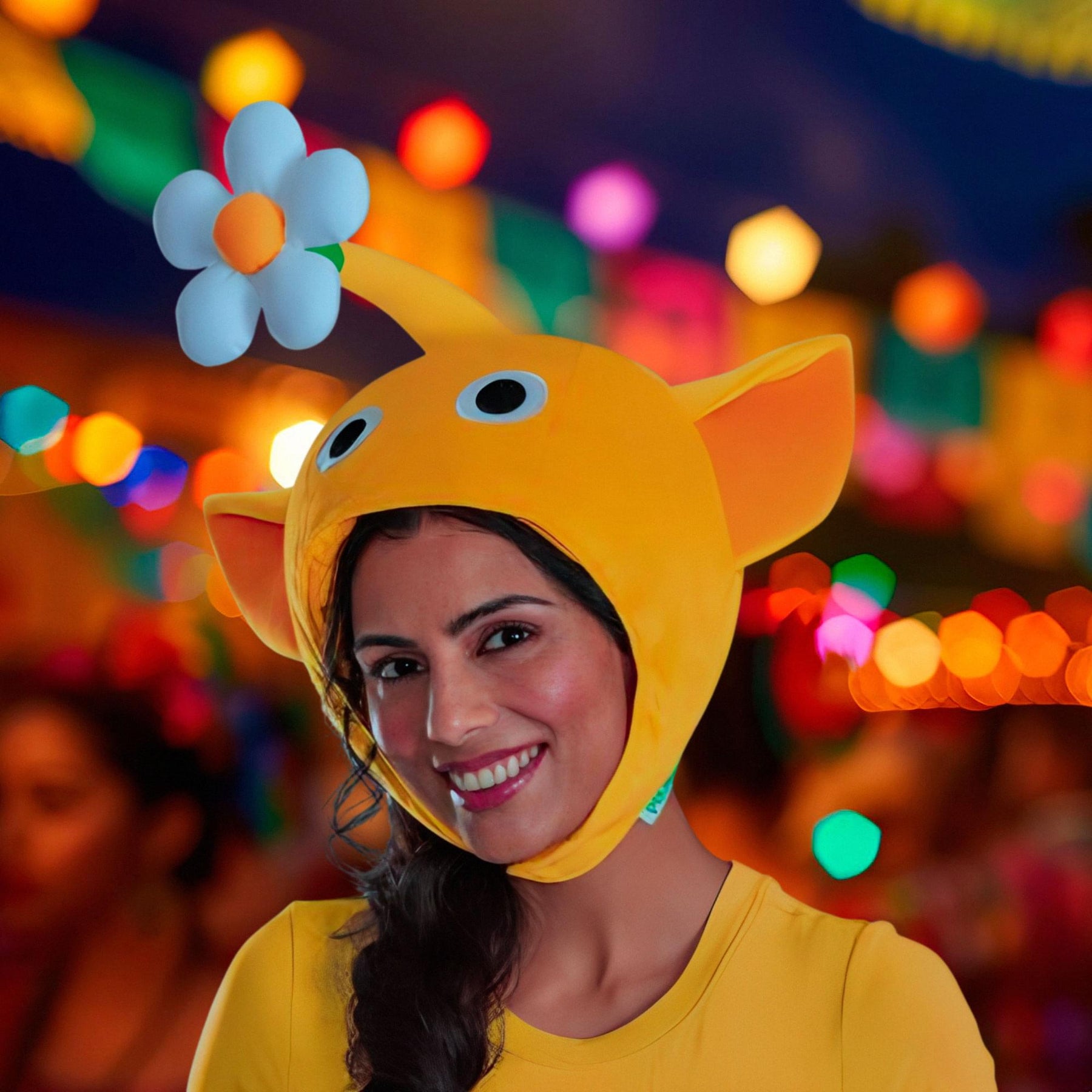 Pikmin Yellow Costume Headpiece | Unisize 8+