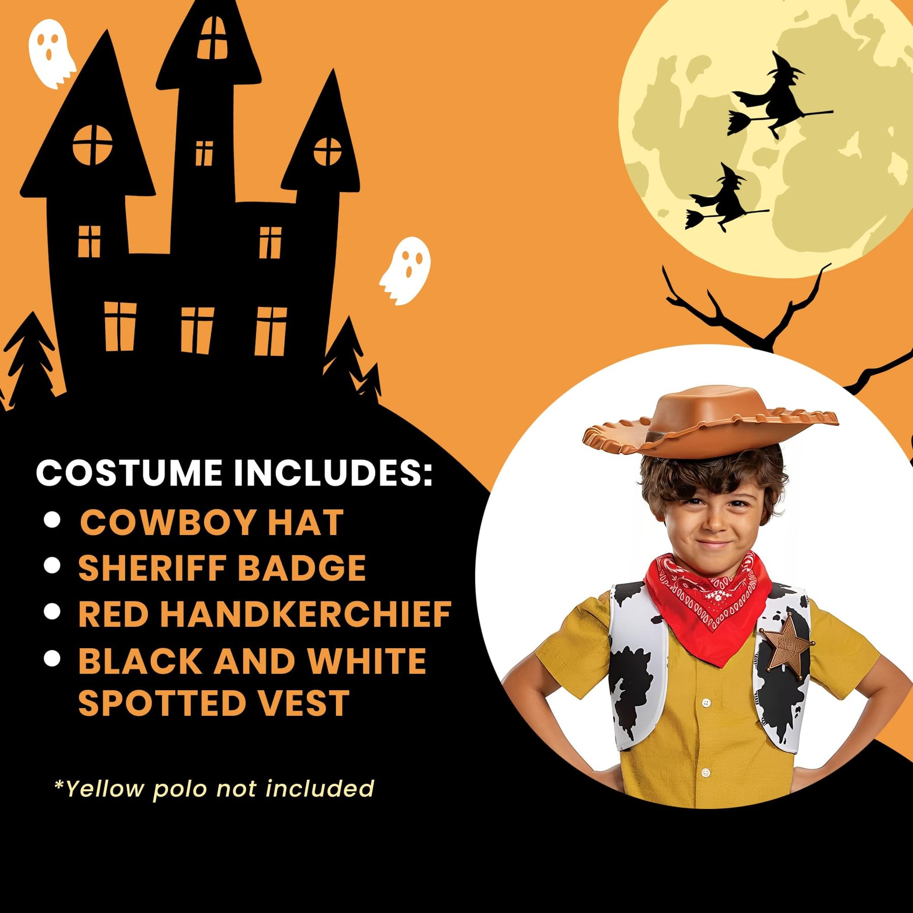 Toy Story Woody Child Costume Accessory Kit