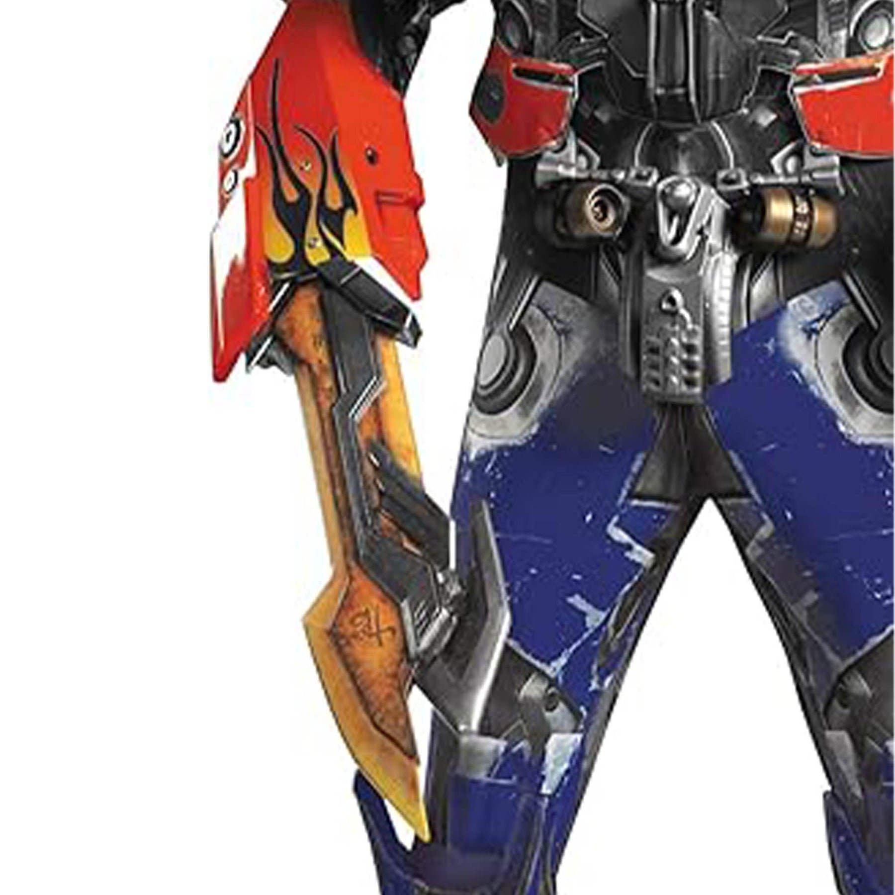 Transformers Optimus Prime Theatrical Costume w/Vacuform Helmet & Light Up Eyes Adult X-Large 42-46