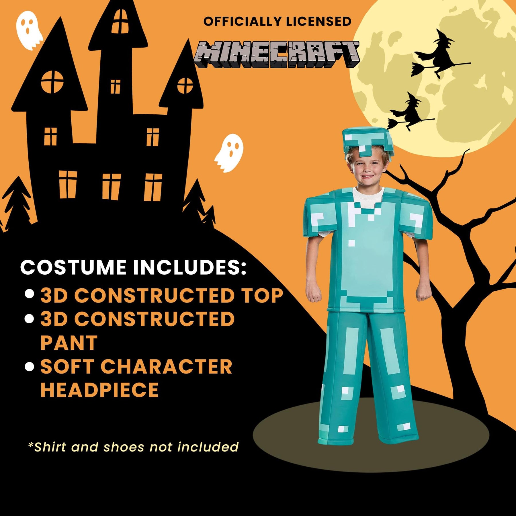 Minecraft Armor Prestige Child Costume