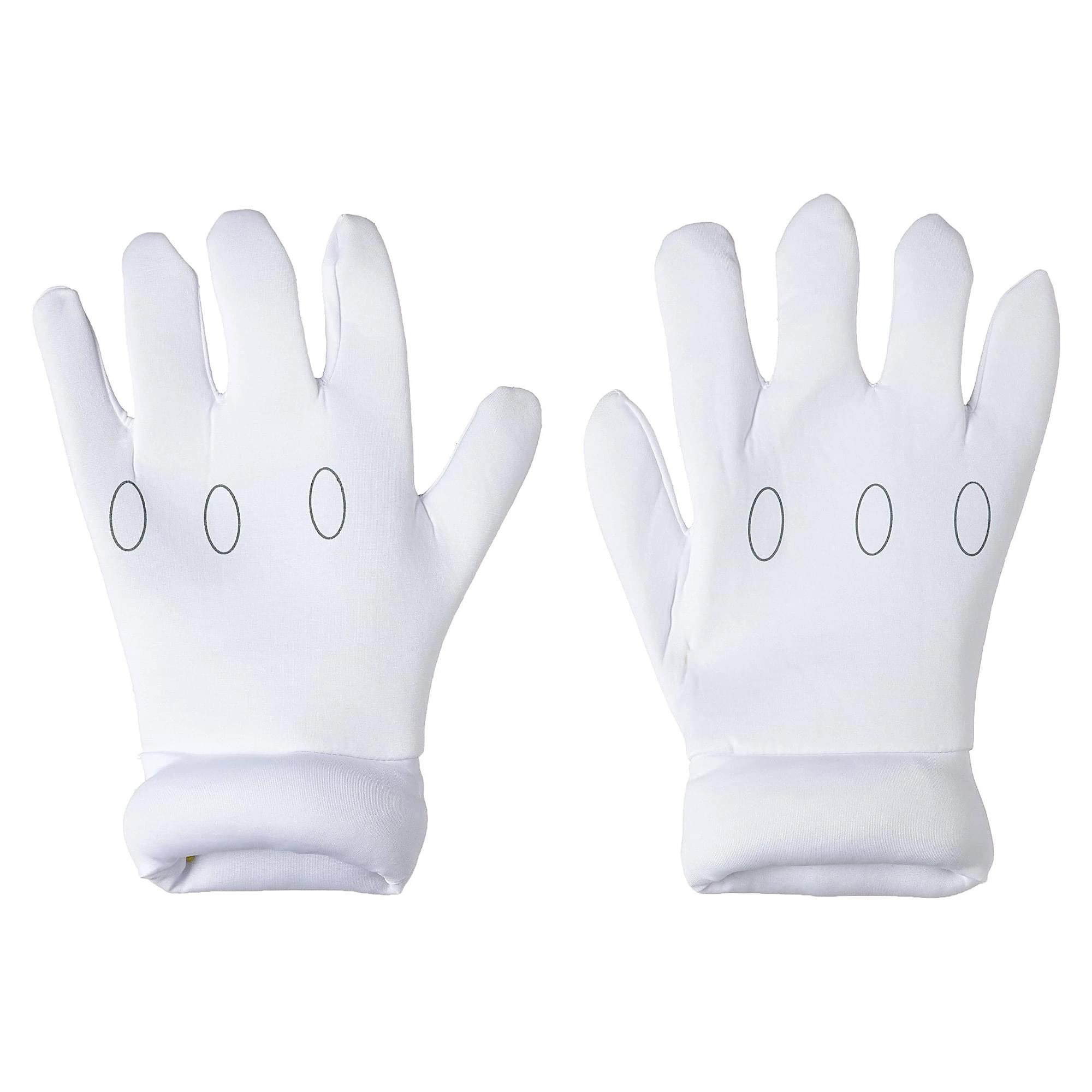 Super Mario Brothers Hands Adult Costume Gloves One Size