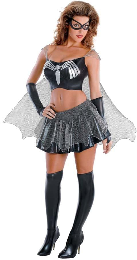 Marvel Black Suited Spider Girl Sexy Prestige Adult Costume | Free Shi