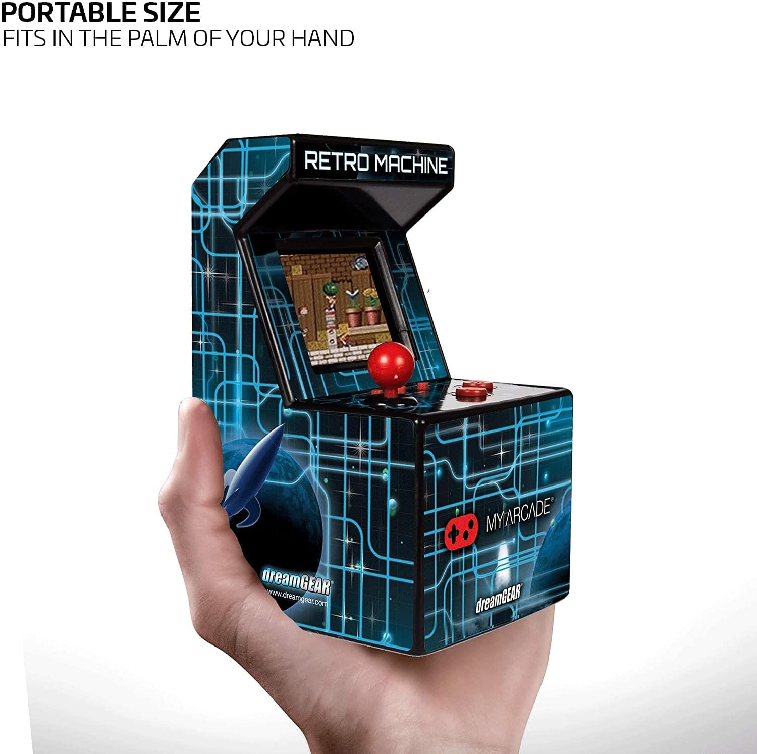 My Arcade Retro Machine Playable Mini Arcade | 200 Retro Style Games Built In