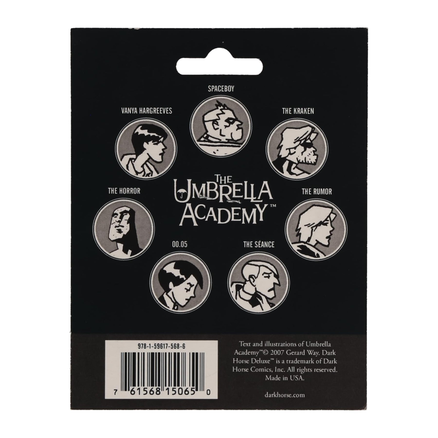 Umbrella Academy 2.5" Fabric Patch: Rumor's Emblem