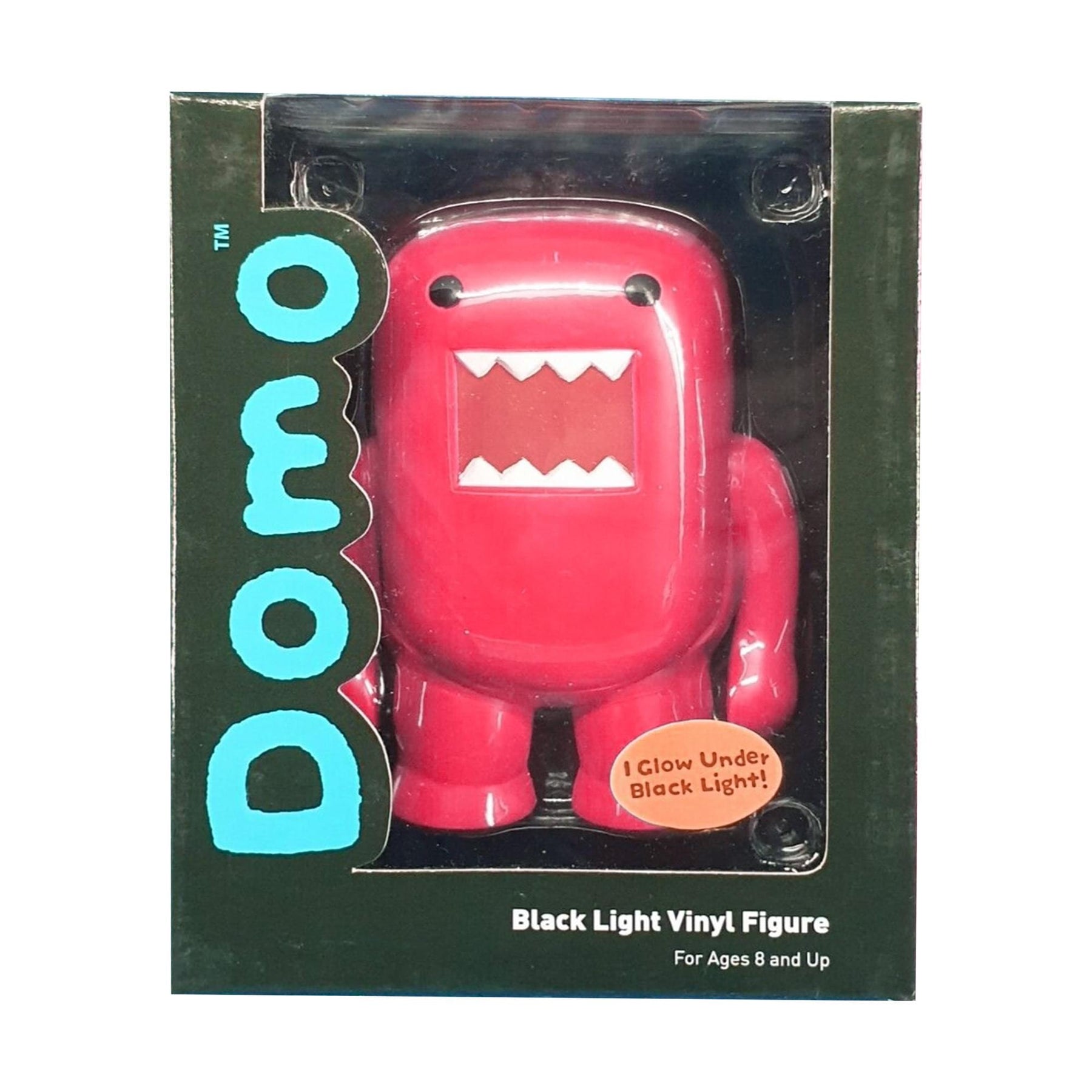 Domo Black Light Red 4" Vinyl Figure