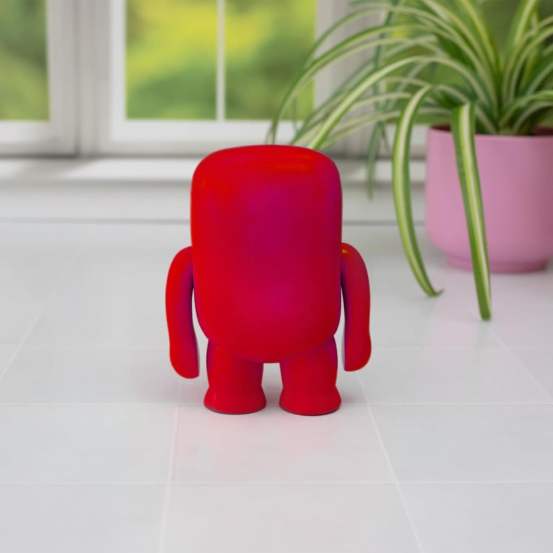 Domo Black Light Red 4" Vinyl Figure