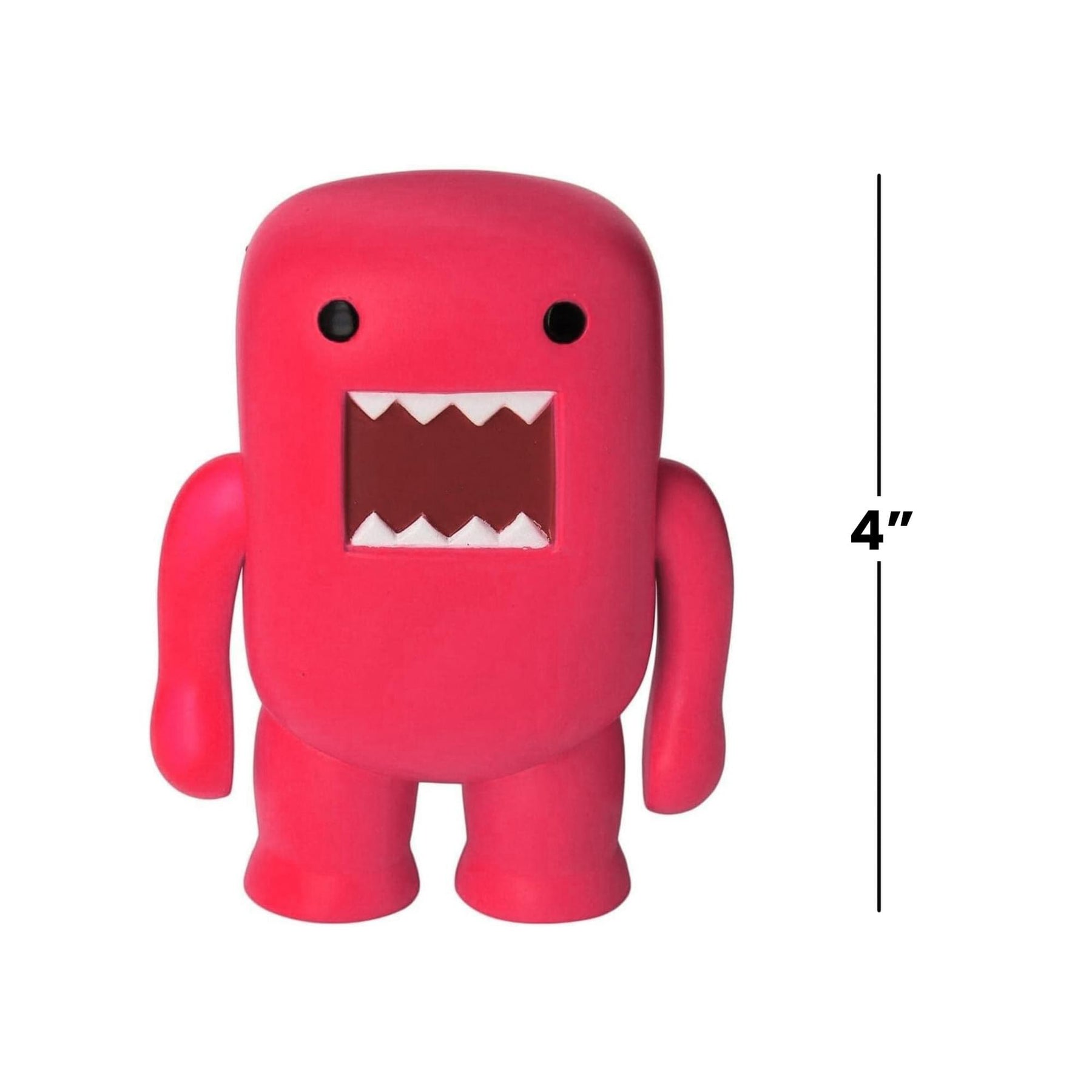 Domo Black Light Red 4" Vinyl Figure