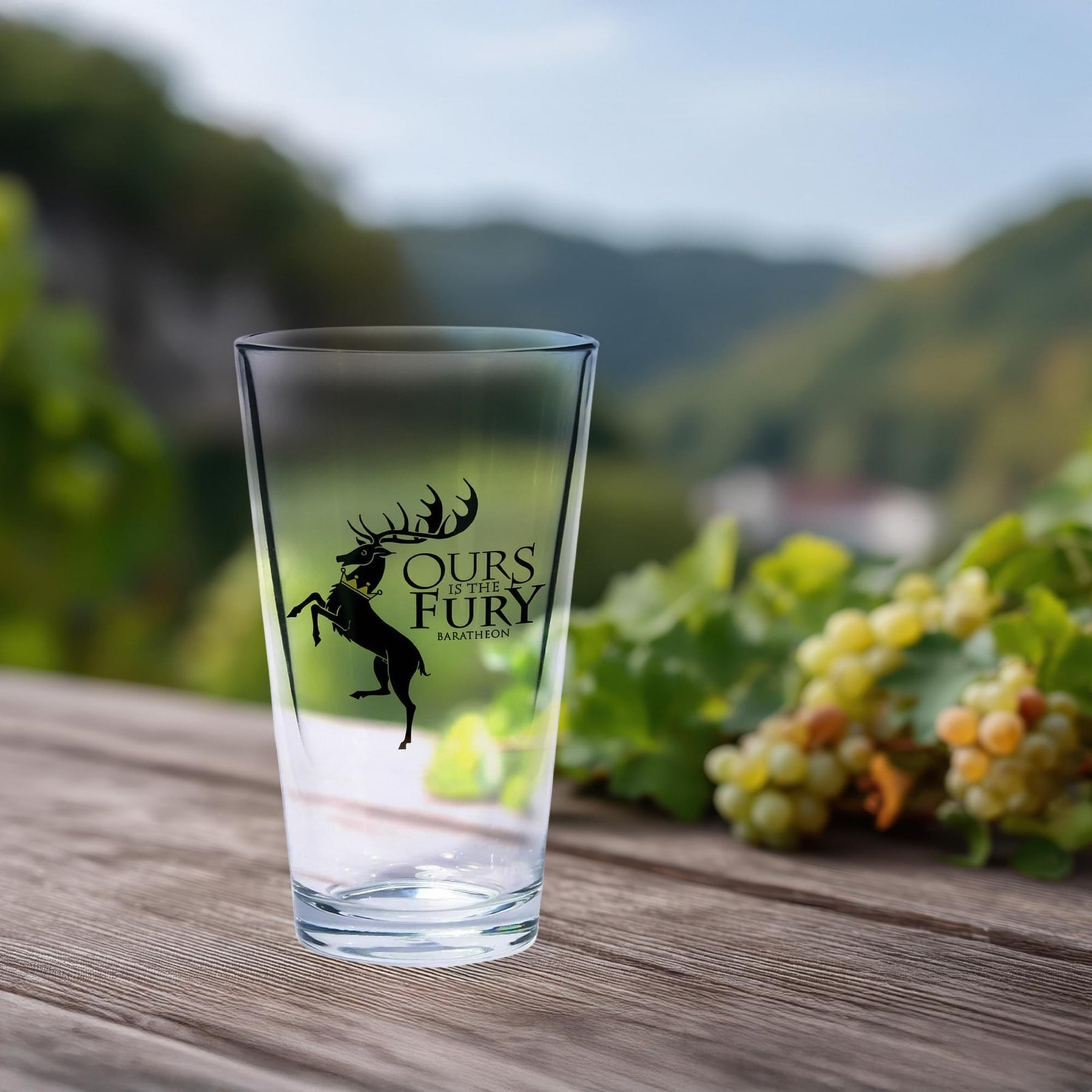 Game Of Thrones Pint Glass Set Of 2 Stark & Baratheon