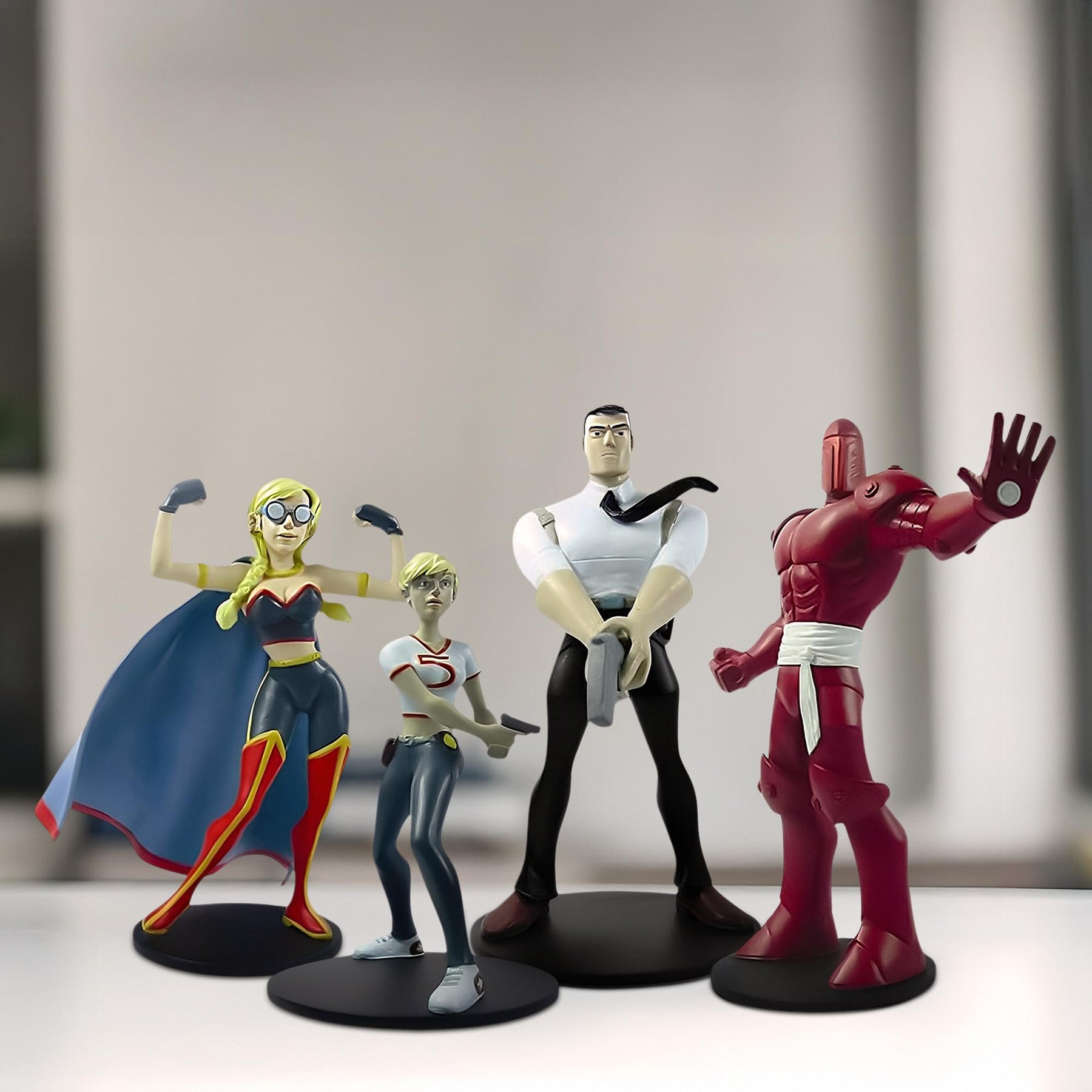 Dark Horse Comics Powers Vinyl Figure 4-Pack Set