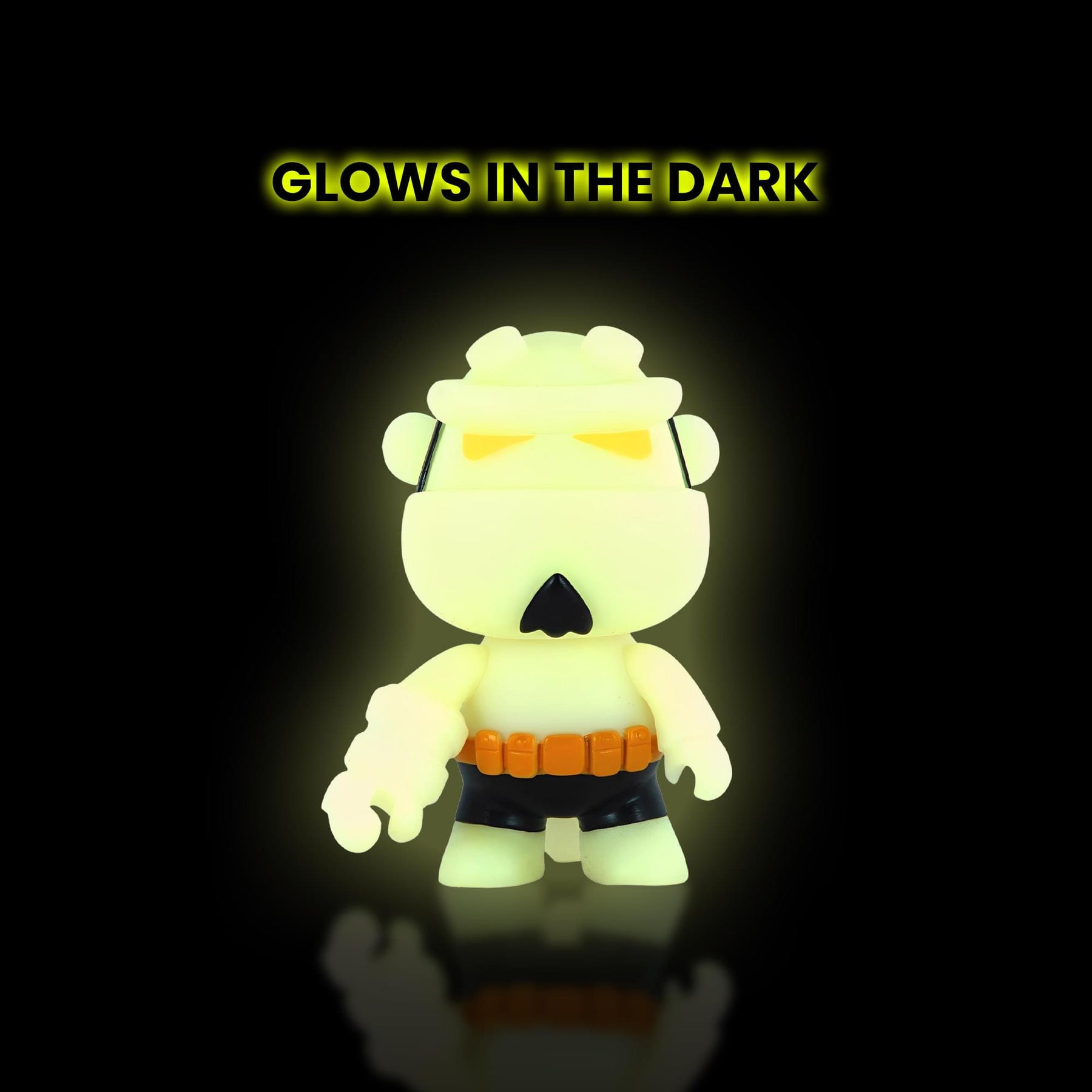 Hellboy 5" Mini Qee Figure Glow In The Dark