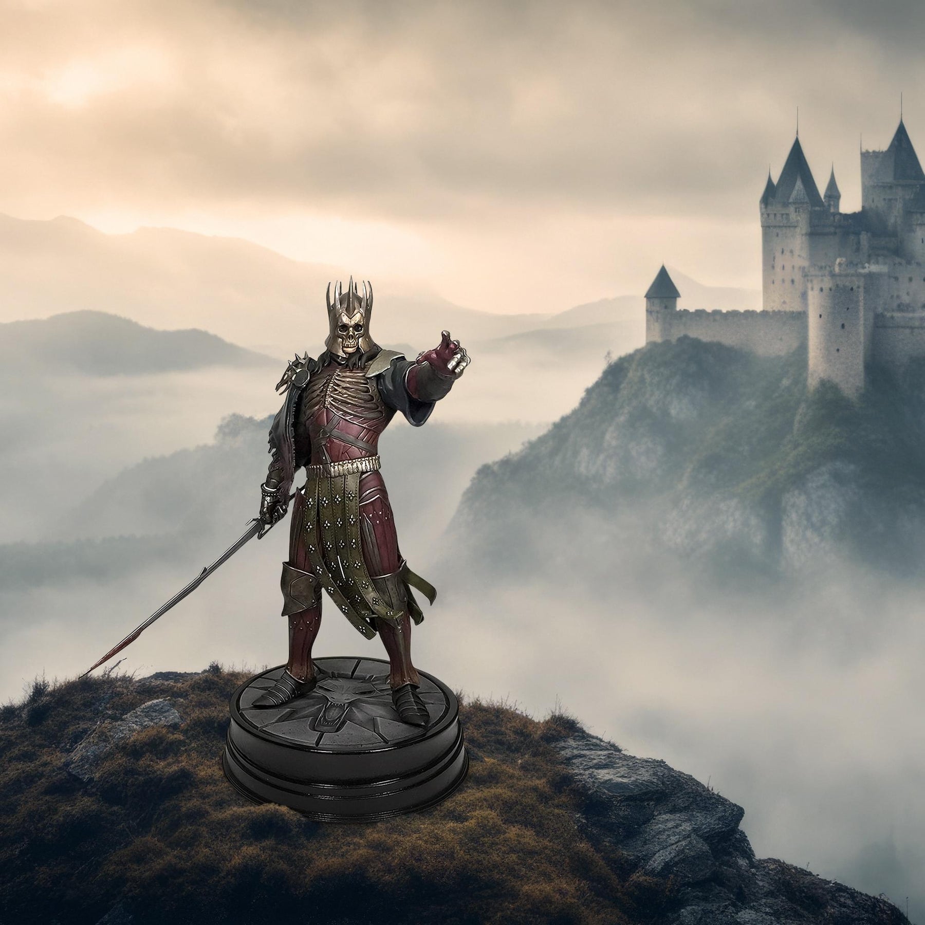 The Witcher 3 Wild Hunt 8-Inch Eredin (The Wild Hunt King) PVC Statue